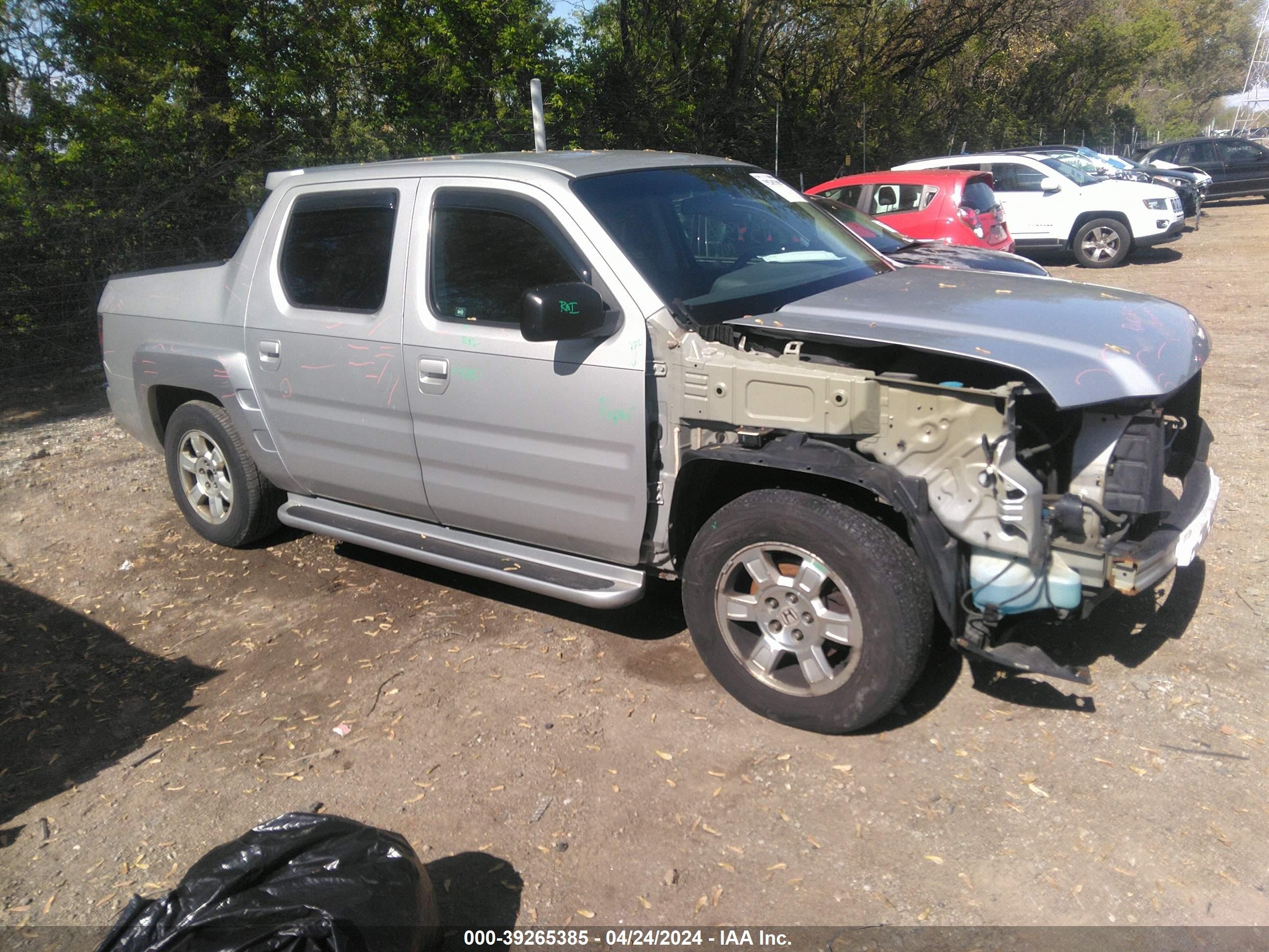 HONDA RIDGELINE 2008 2hjyk16348h526994