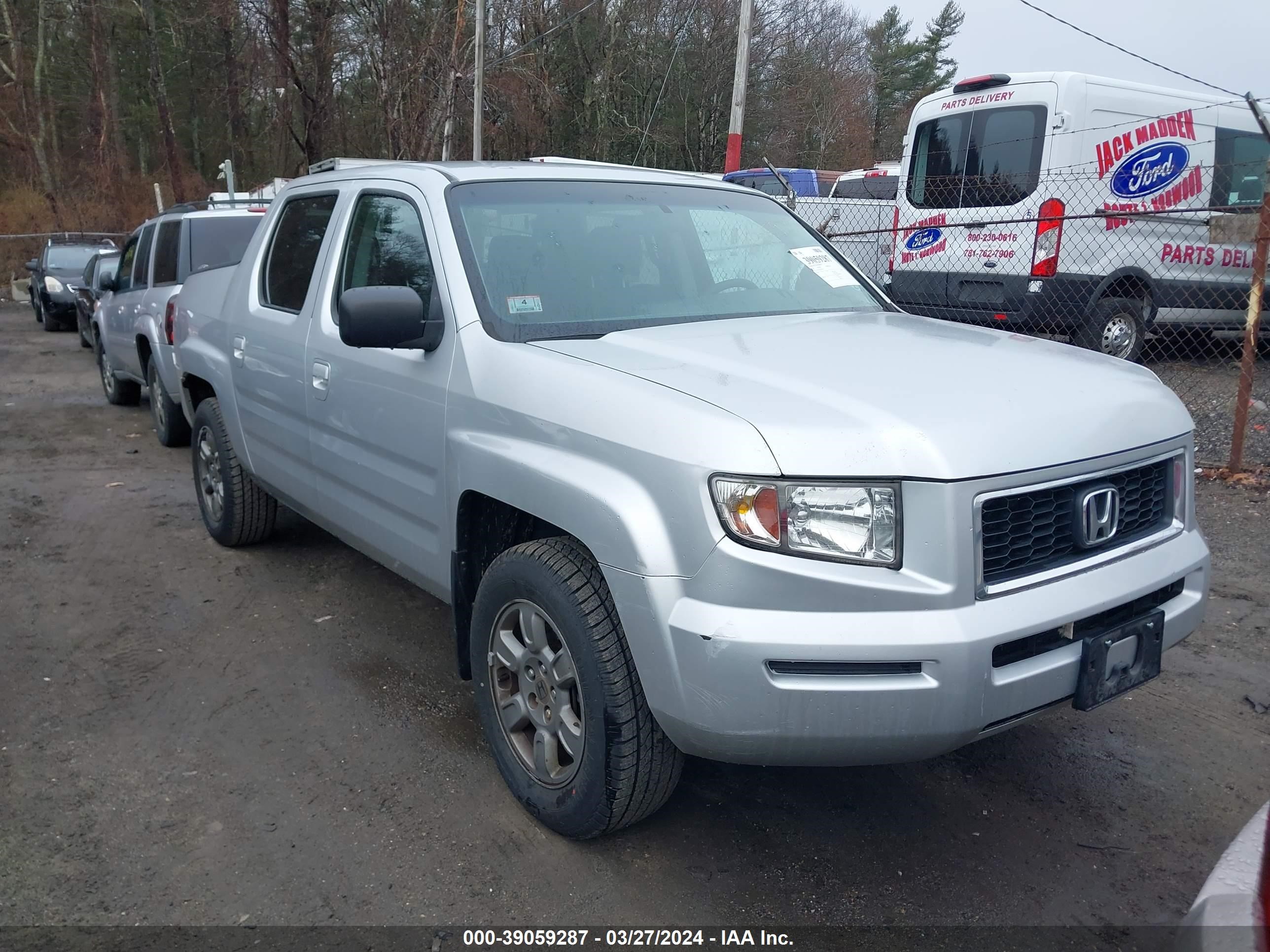 HONDA RIDGELINE 2007 2hjyk16357h549182