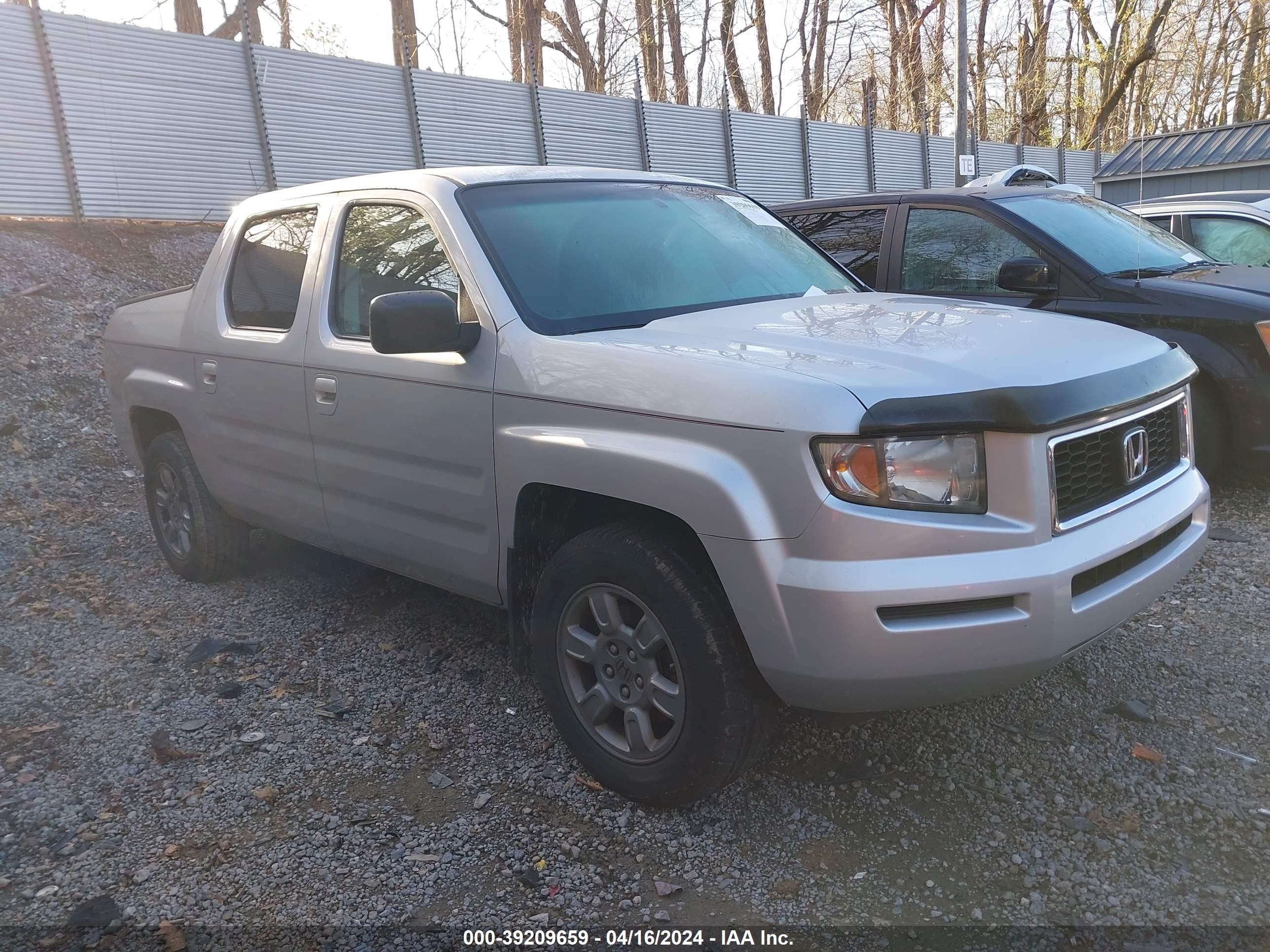 HONDA RIDGELINE 2008 2hjyk16378h536144