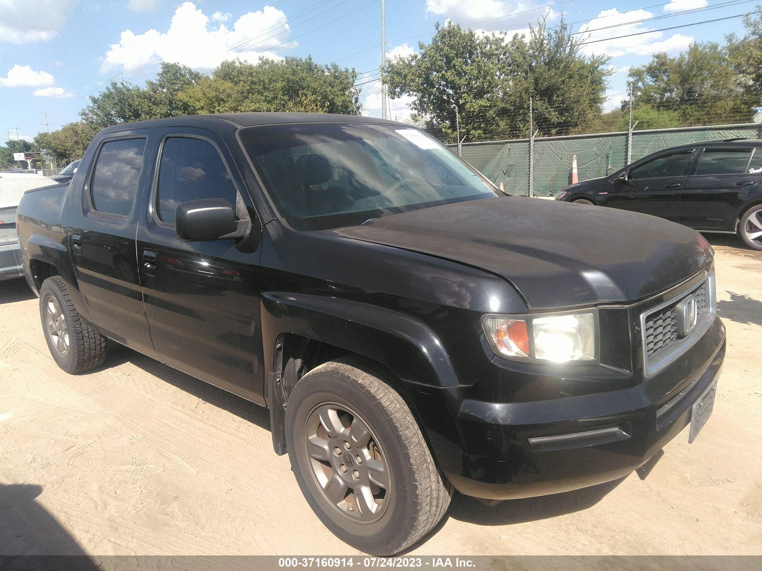 HONDA RIDGELINE 2007 2hjyk16397h545250