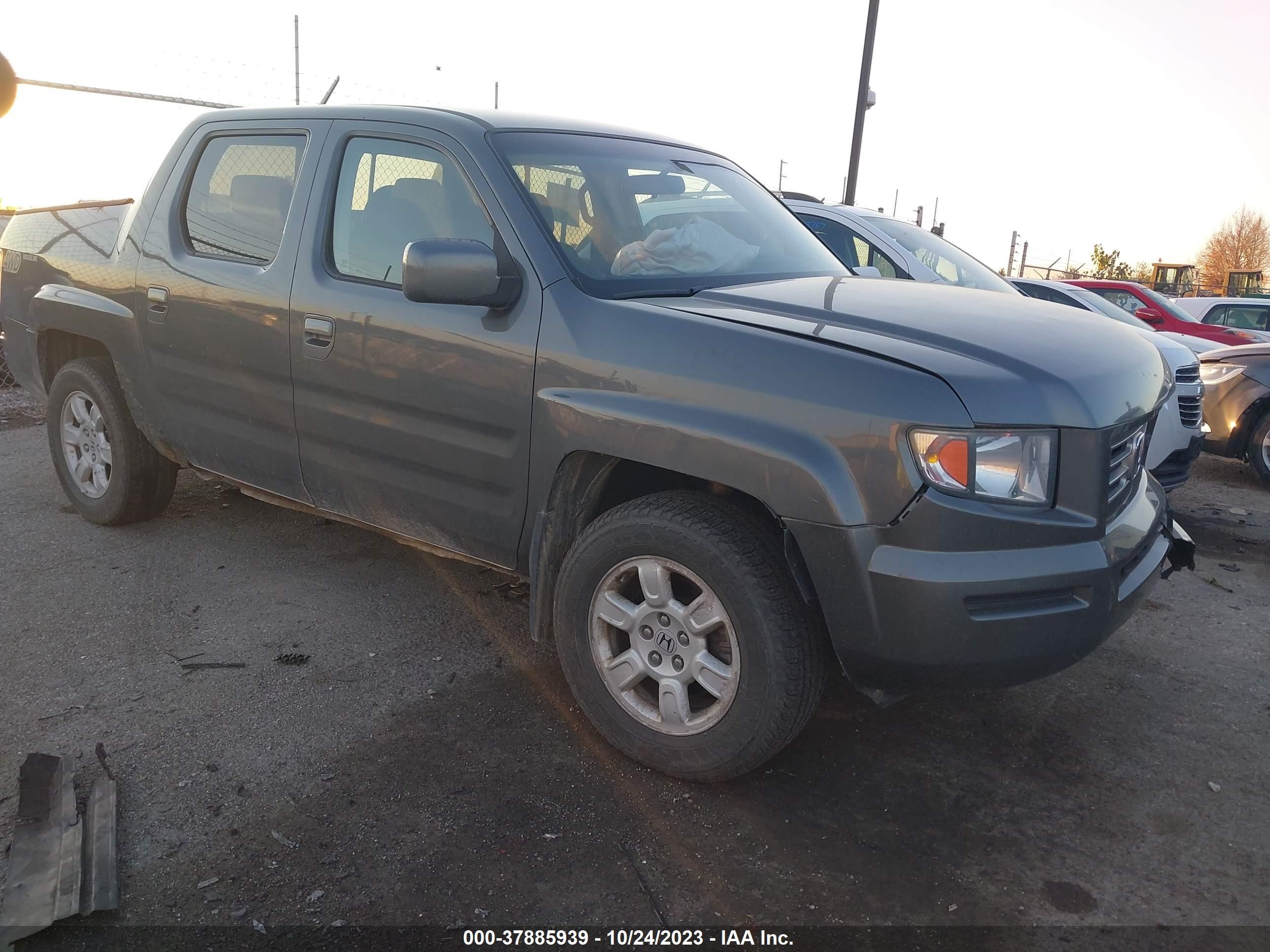 HONDA RIDGELINE 2007 2hjyk16417h504524