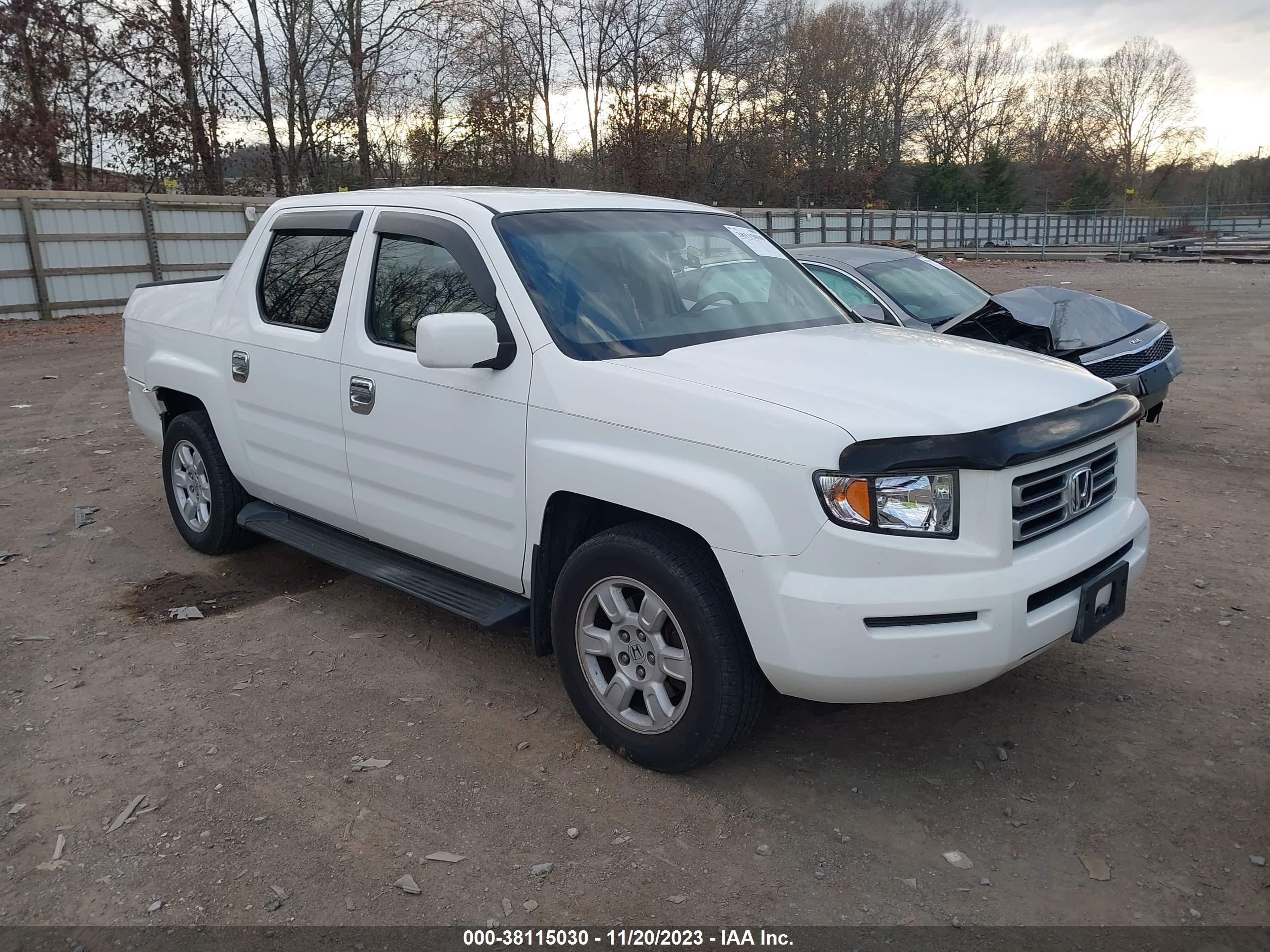 HONDA RIDGELINE 2007 2hjyk16427h503060