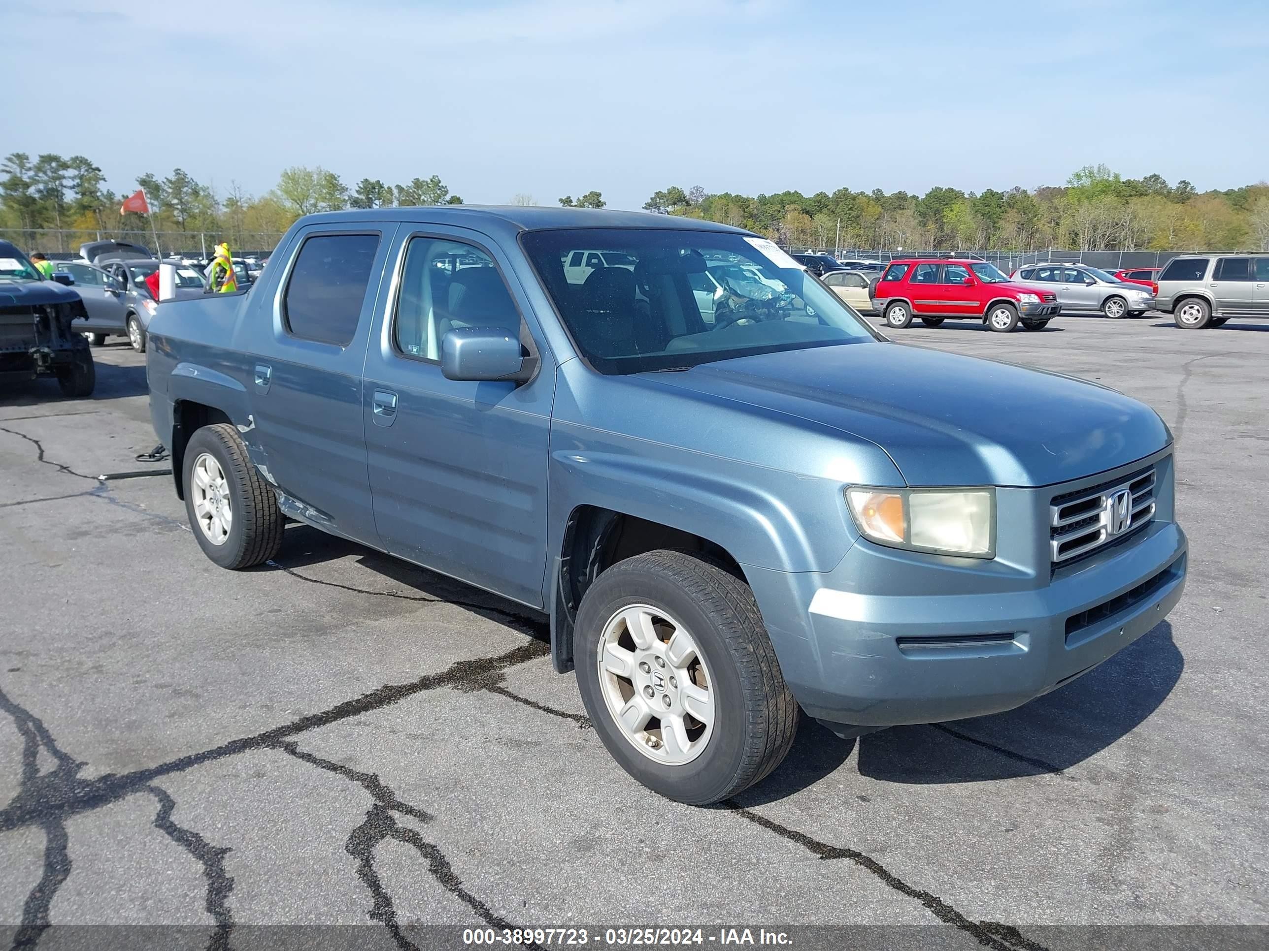 HONDA RIDGELINE 2007 2hjyk16427h506024