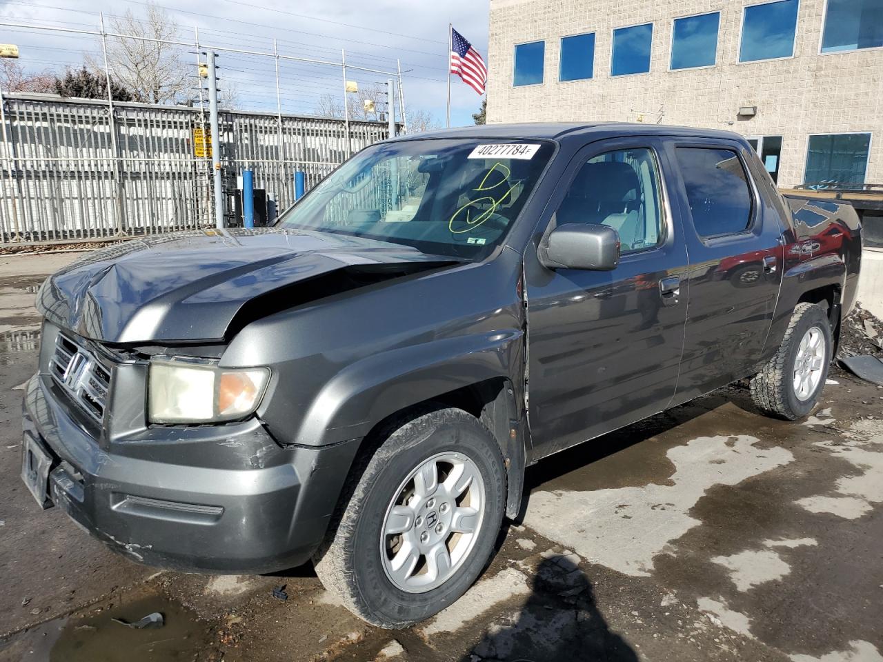 HONDA RIDGELINE 2007 2hjyk16437h541087