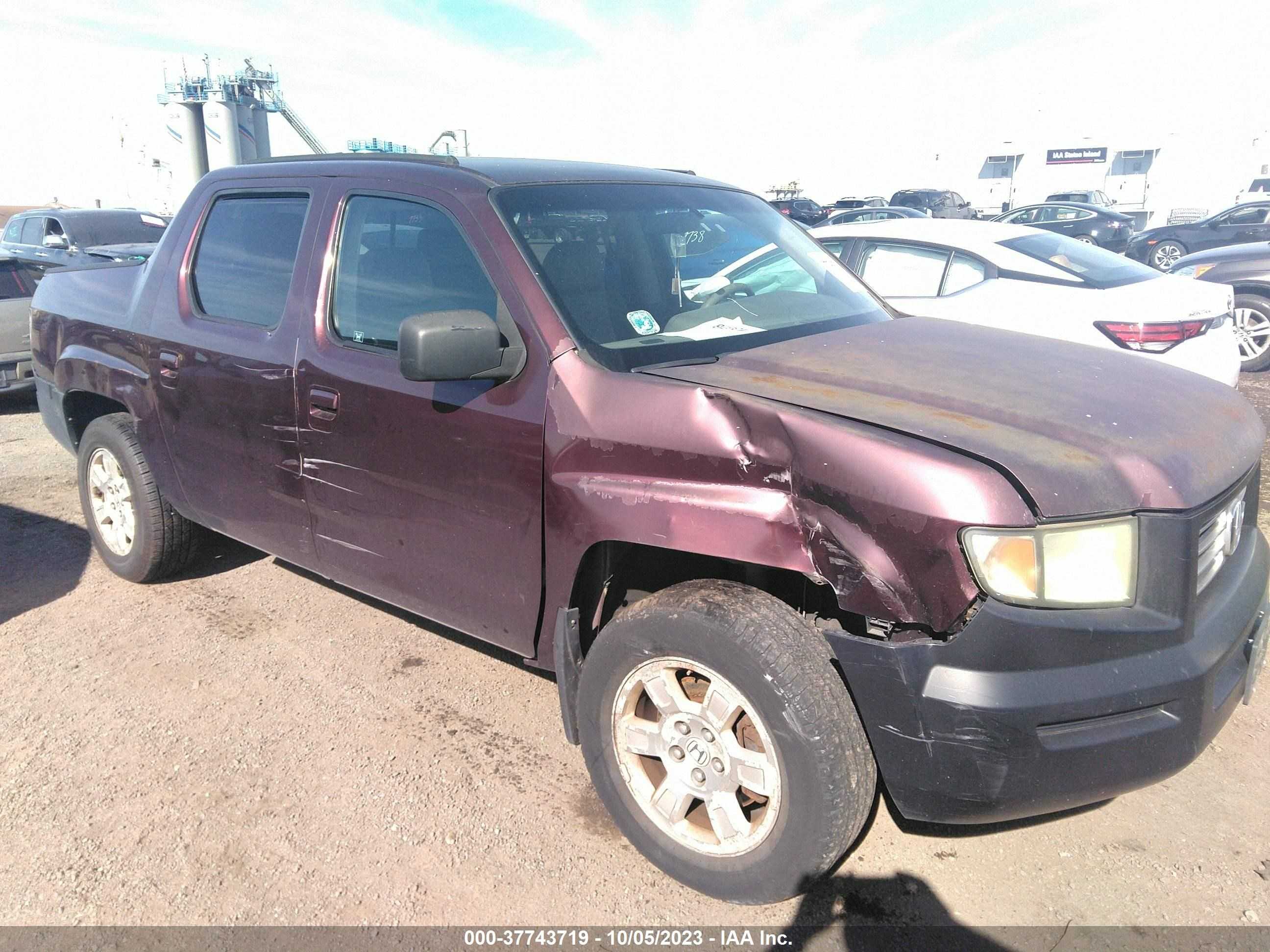 HONDA RIDGELINE 2008 2hjyk16438h511346