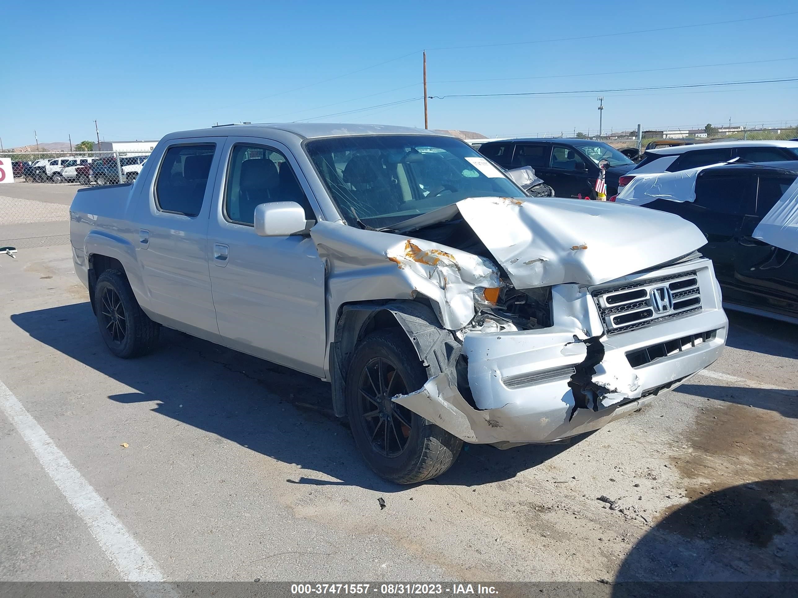 HONDA RIDGELINE 2007 2hjyk16467h540015