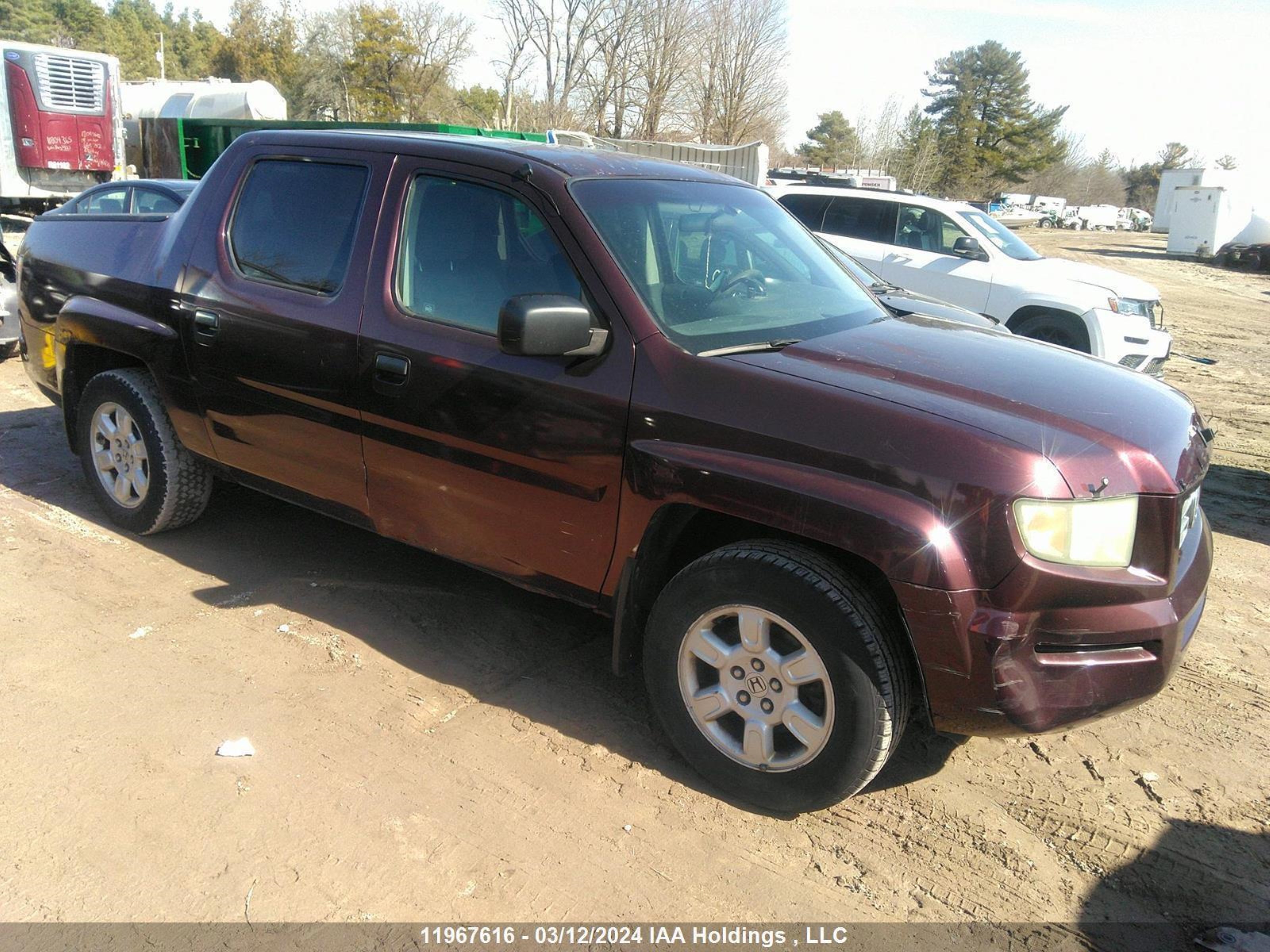 HONDA RIDGELINE 2008 2hjyk16468h004327