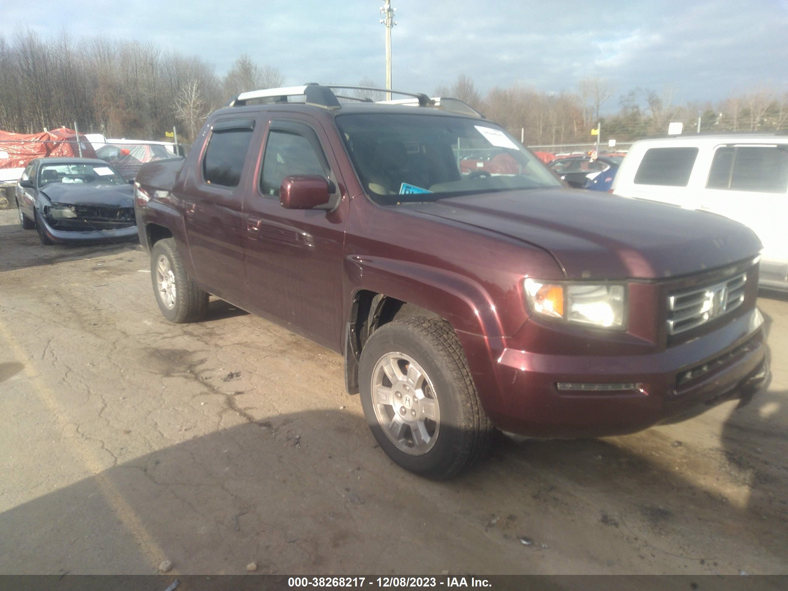 HONDA RIDGELINE 2008 2hjyk16478h540929