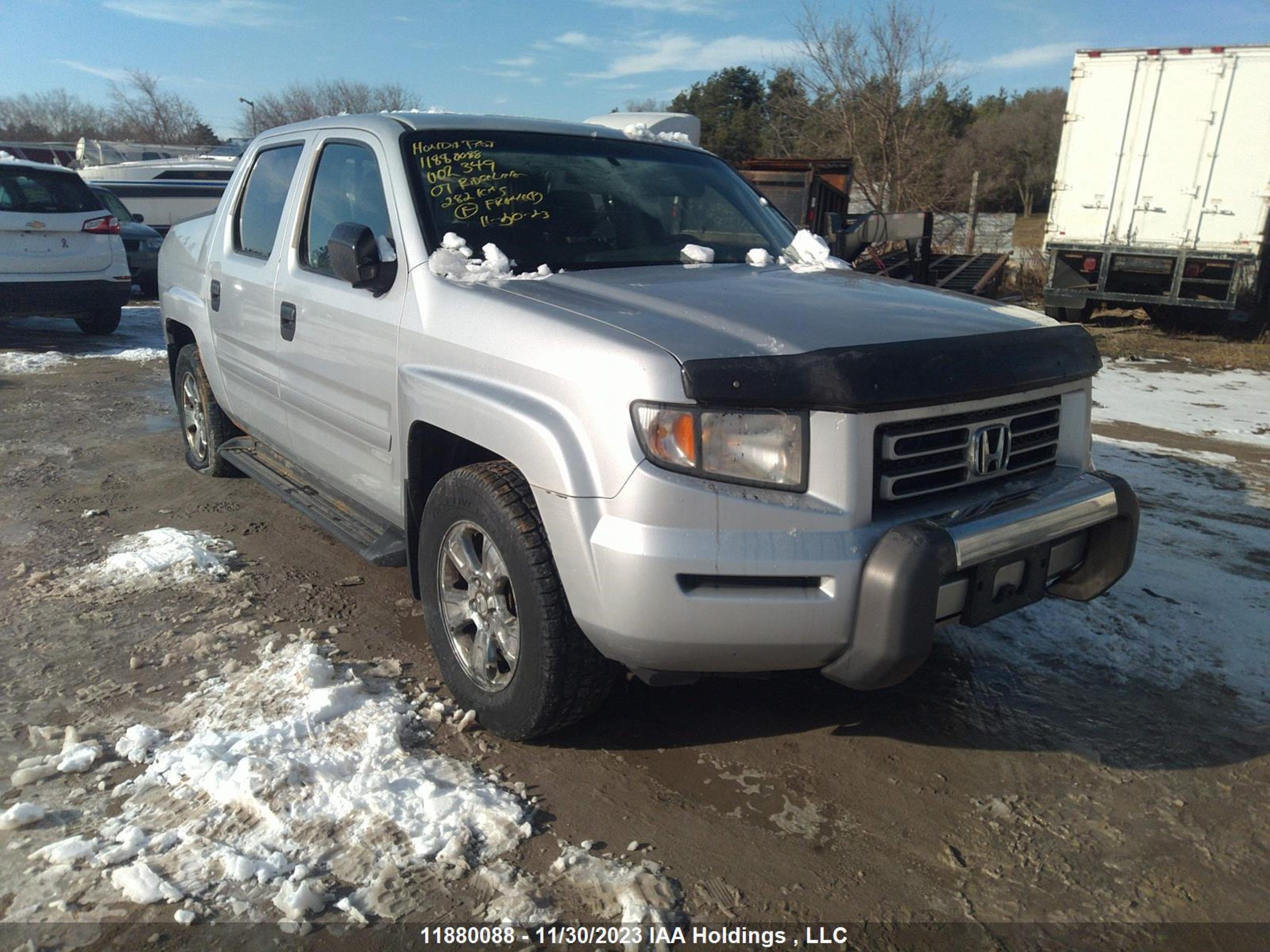 HONDA RIDGELINE 2007 2hjyk16487h002349