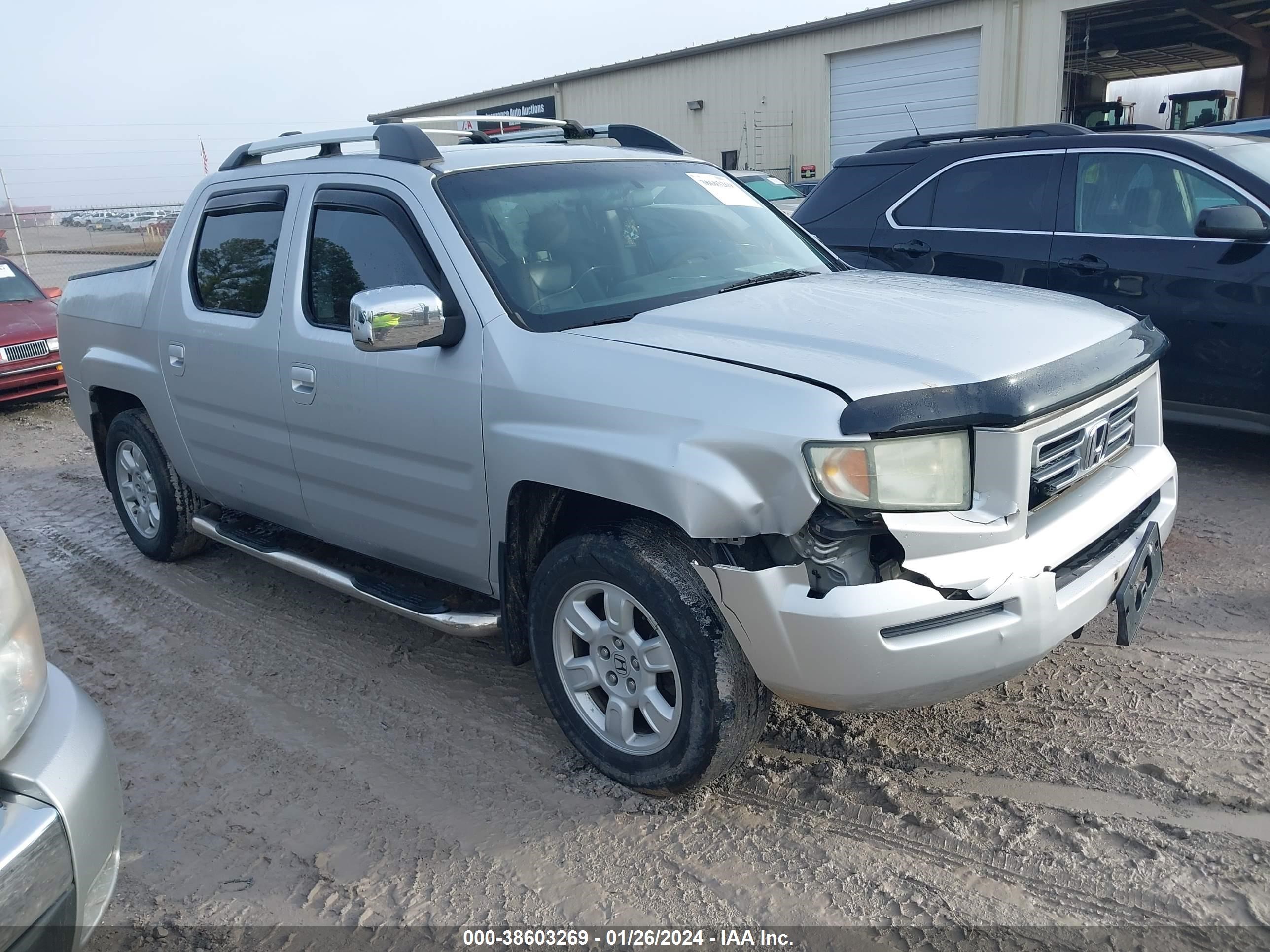 HONDA RIDGELINE 2007 2hjyk16487h511860