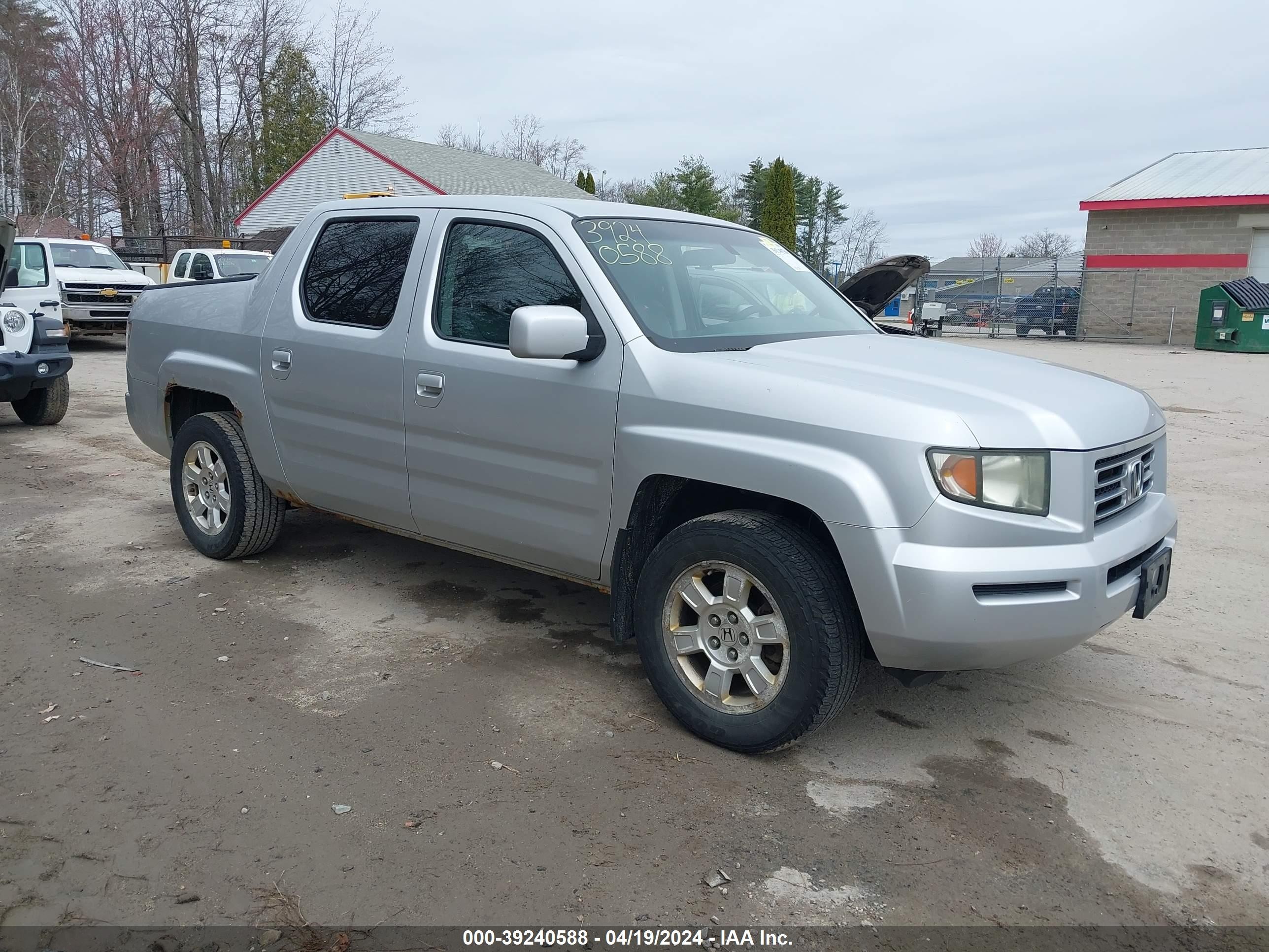 HONDA RIDGELINE 2008 2hjyk16498h501646