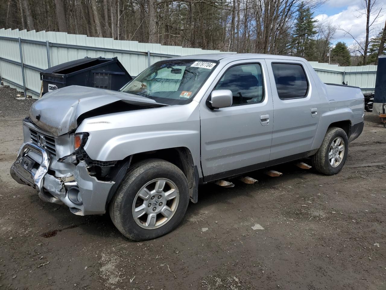 HONDA RIDGELINE 2007 2hjyk164x7h526036