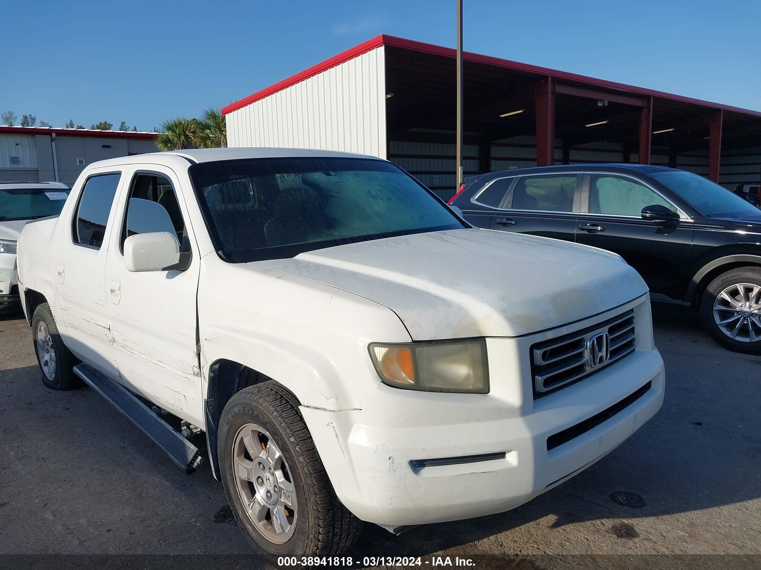 HONDA RIDGELINE 2008 2hjyk164x8h513675