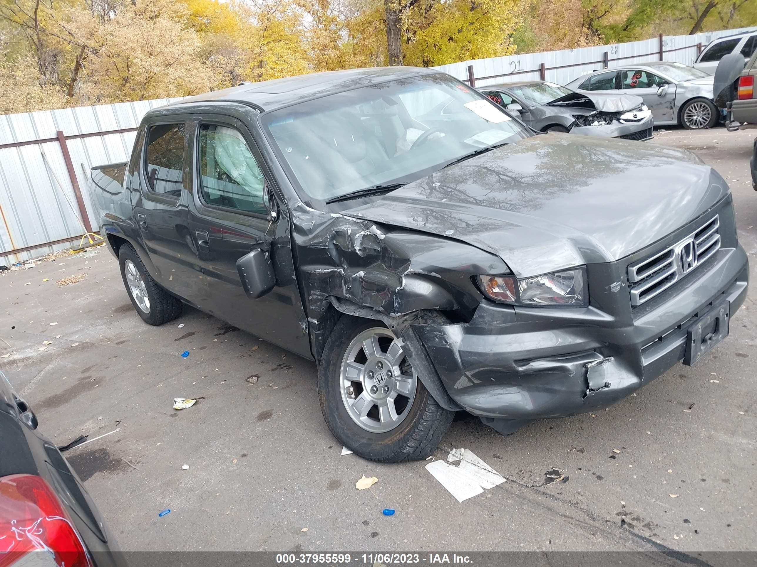 HONDA RIDGELINE 2008 2hjyk16508h529134