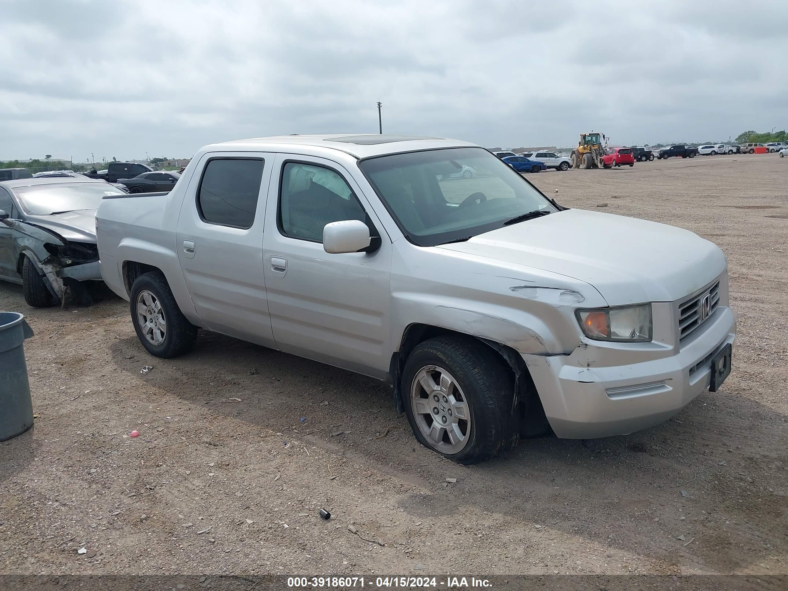 HONDA RIDGELINE 2008 2hjyk16508h529179