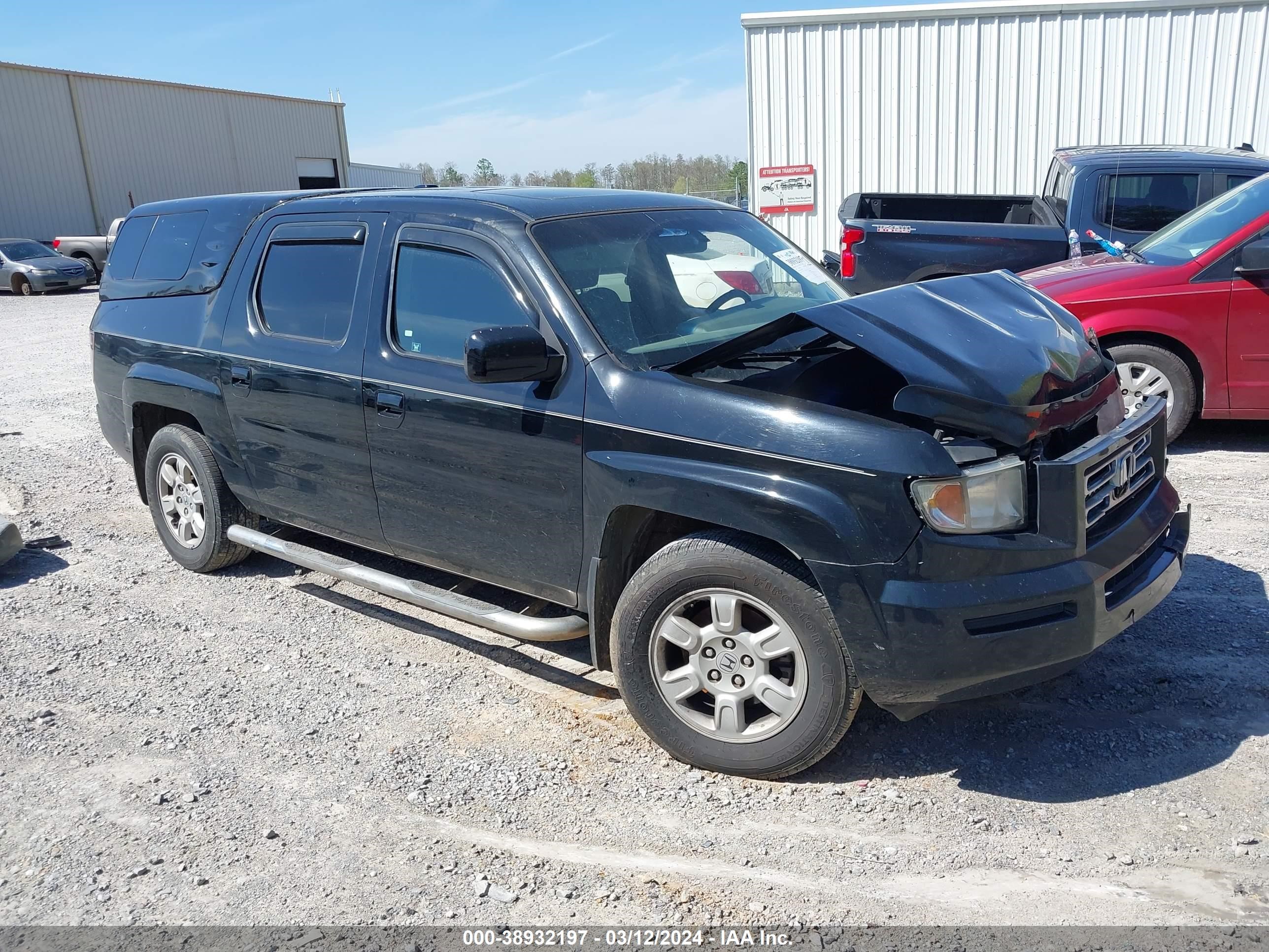 HONDA RIDGELINE 2007 2hjyk16517h507772