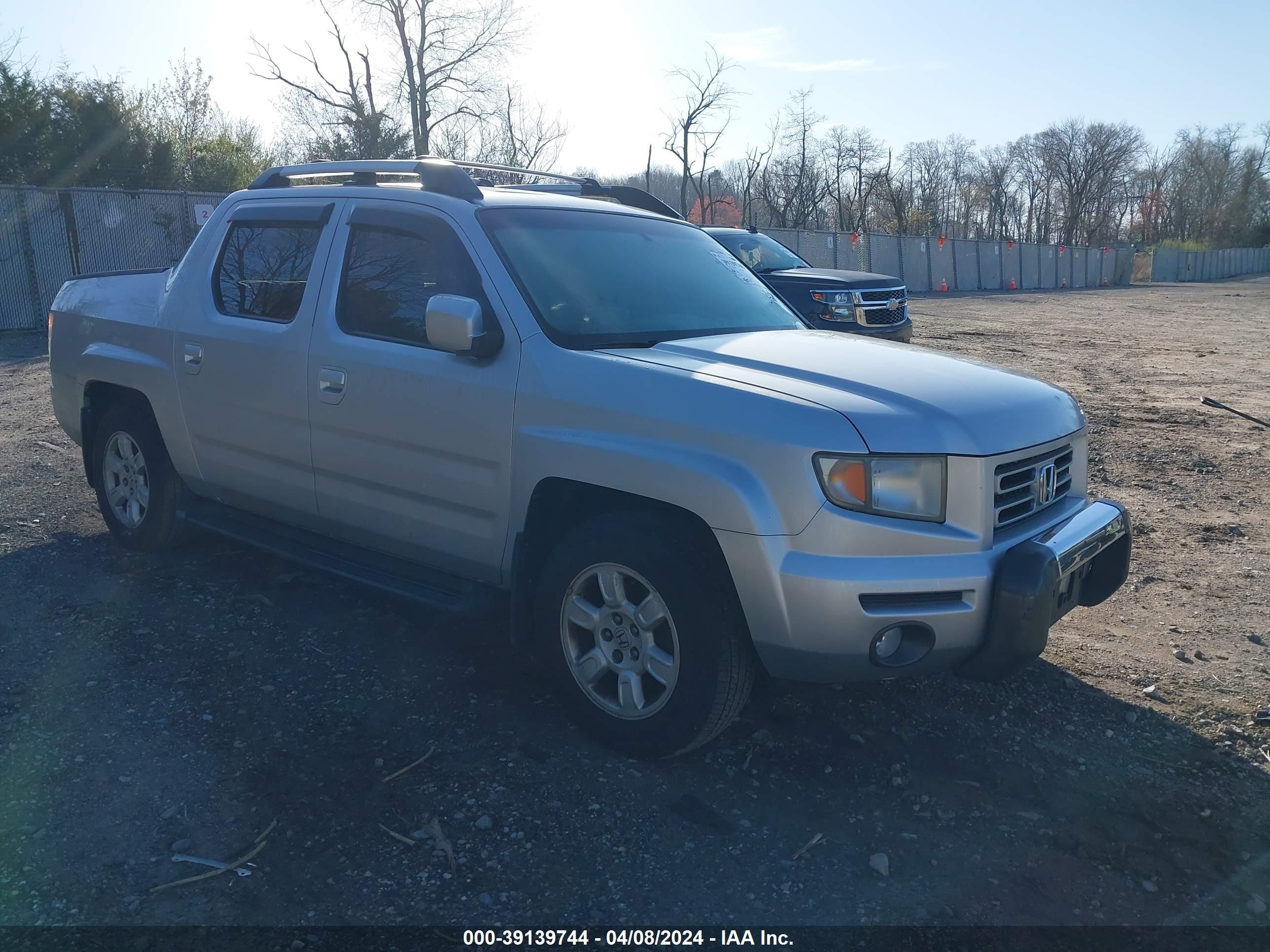 HONDA RIDGELINE 2007 2hjyk16517h508646