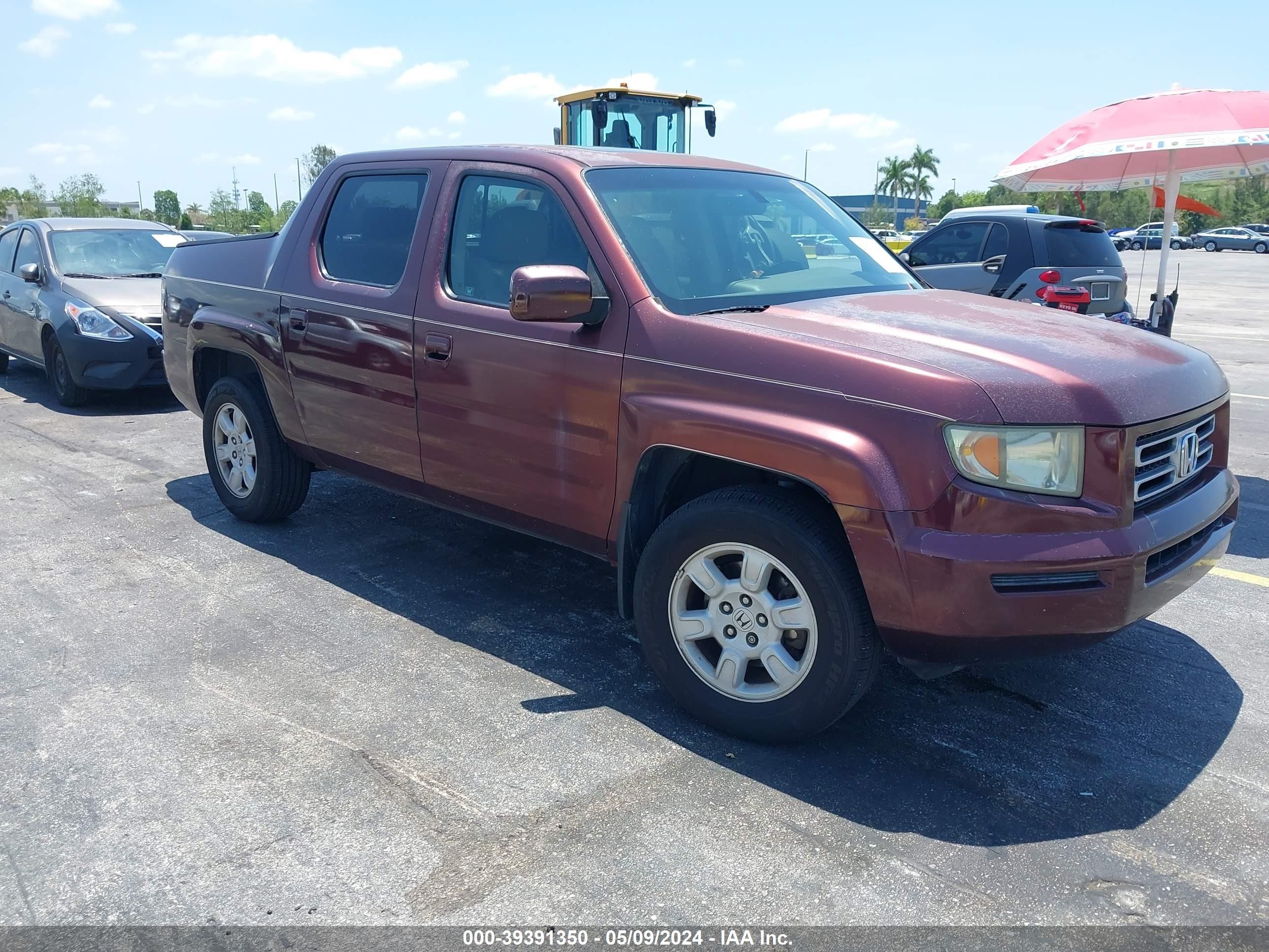 HONDA RIDGELINE 2007 2hjyk16517h511353