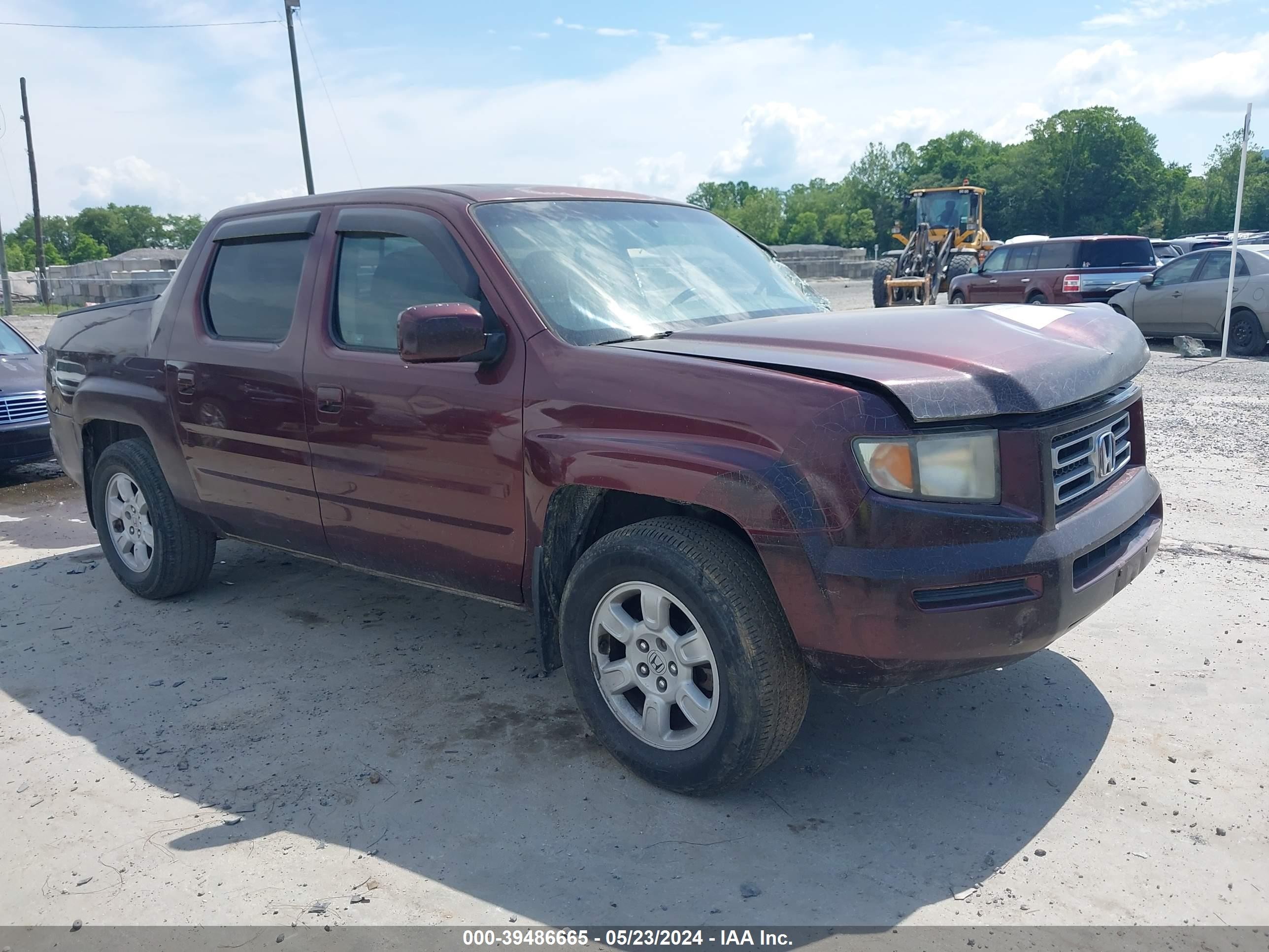 HONDA RIDGELINE 2007 2hjyk16517h527410