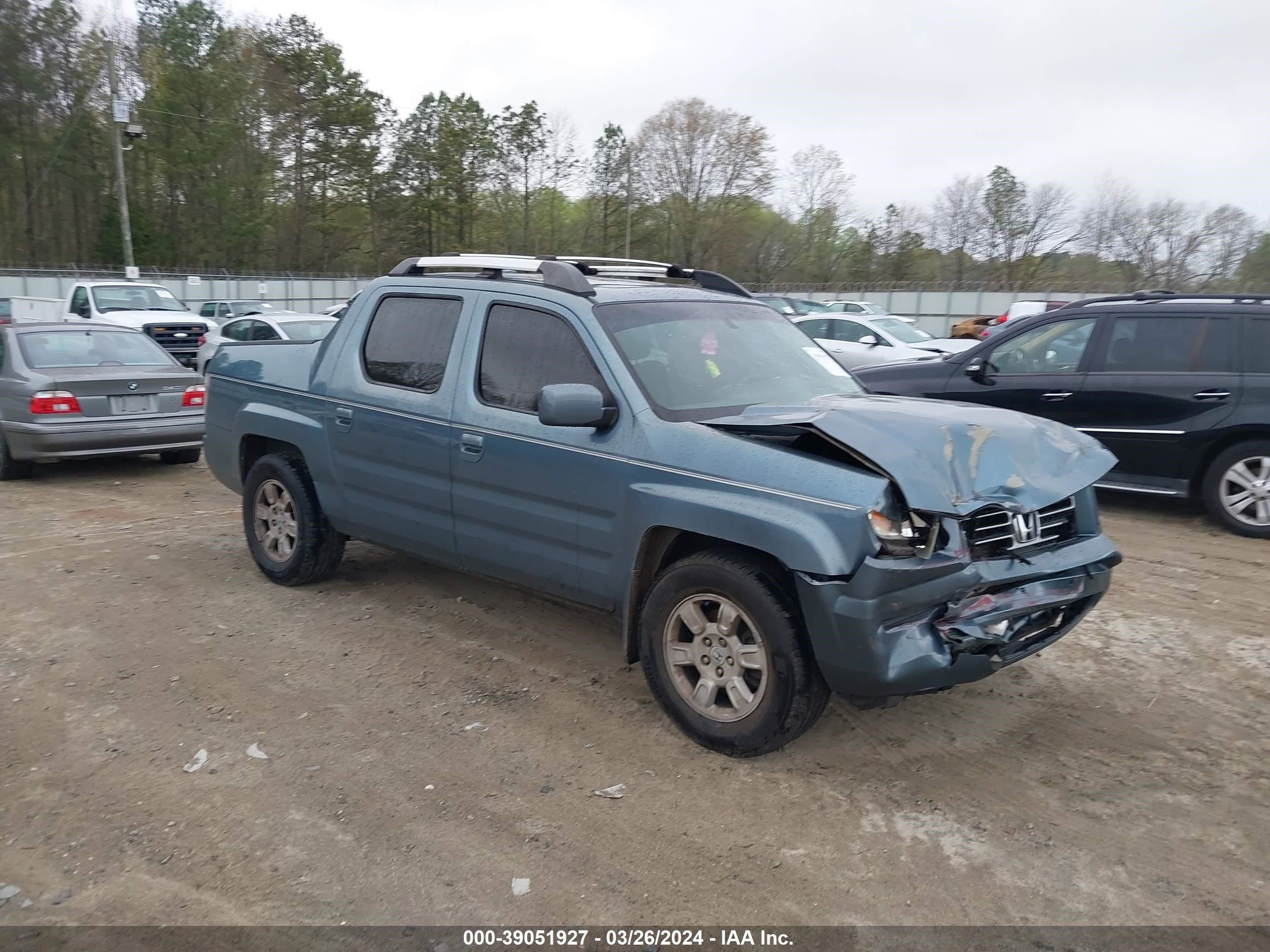 HONDA RIDGELINE 2007 2hjyk16517h548709