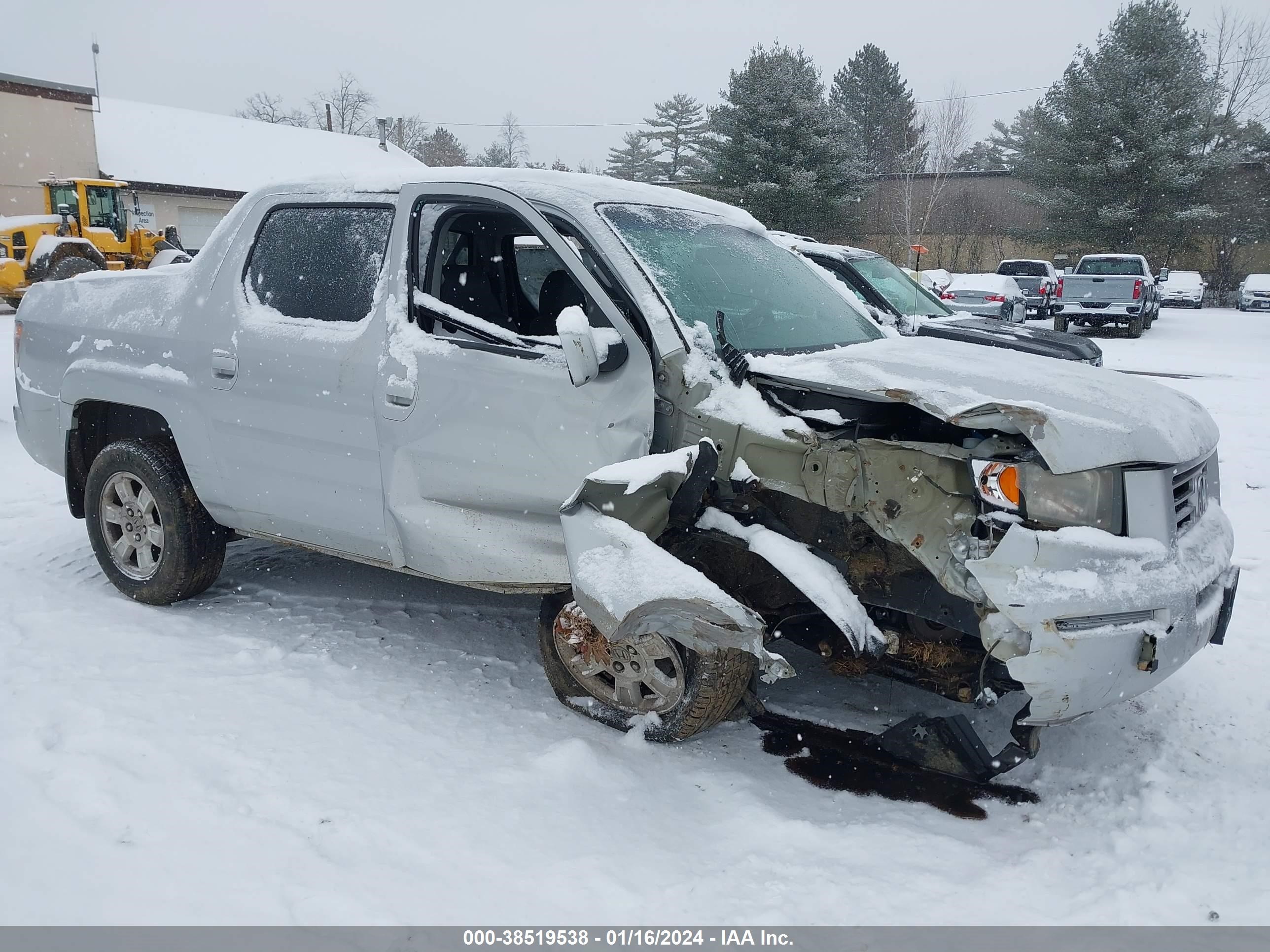 HONDA RIDGELINE 2008 2hjyk16518h532964