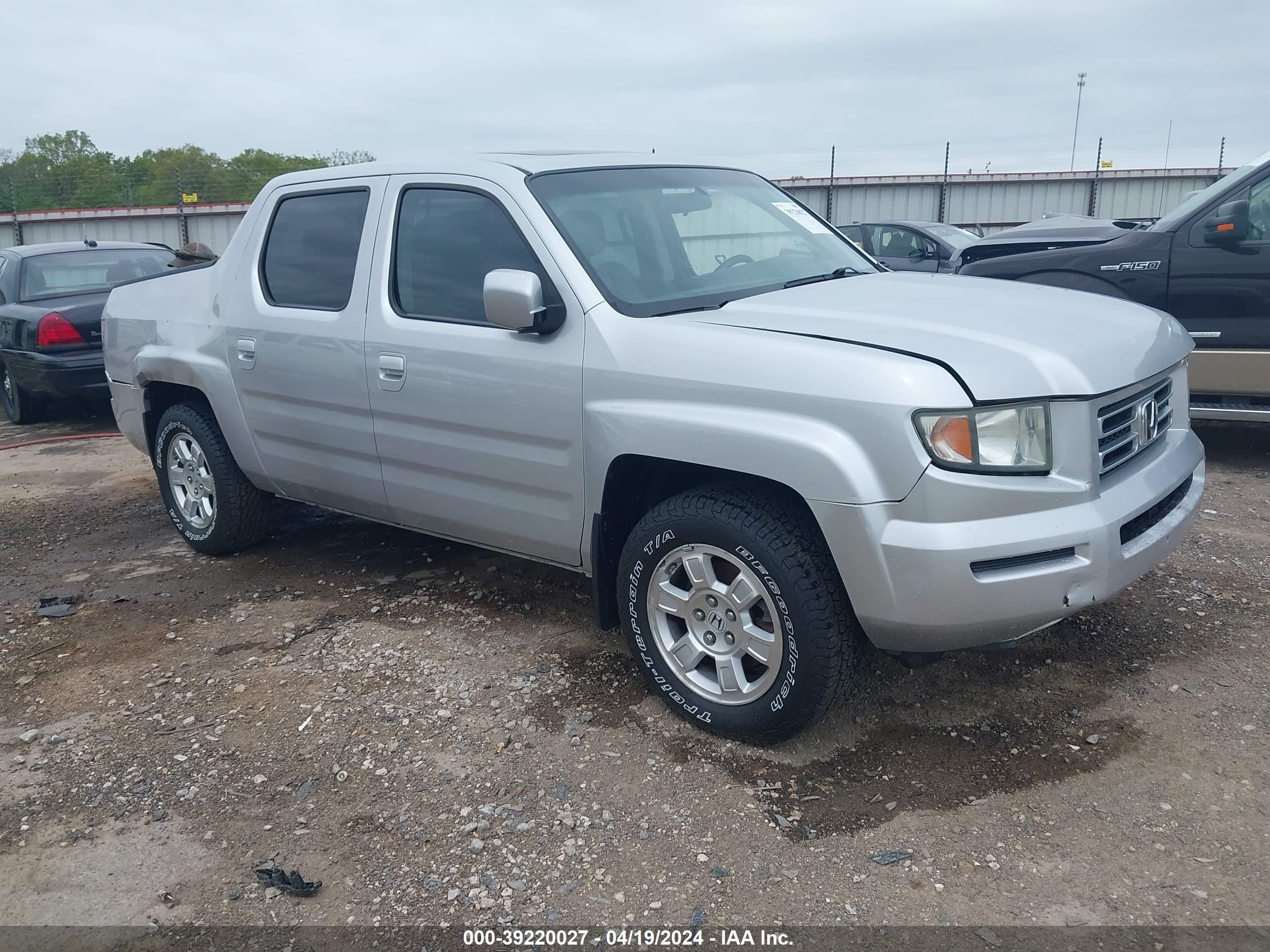 HONDA RIDGELINE 2008 2hjyk16528h521472