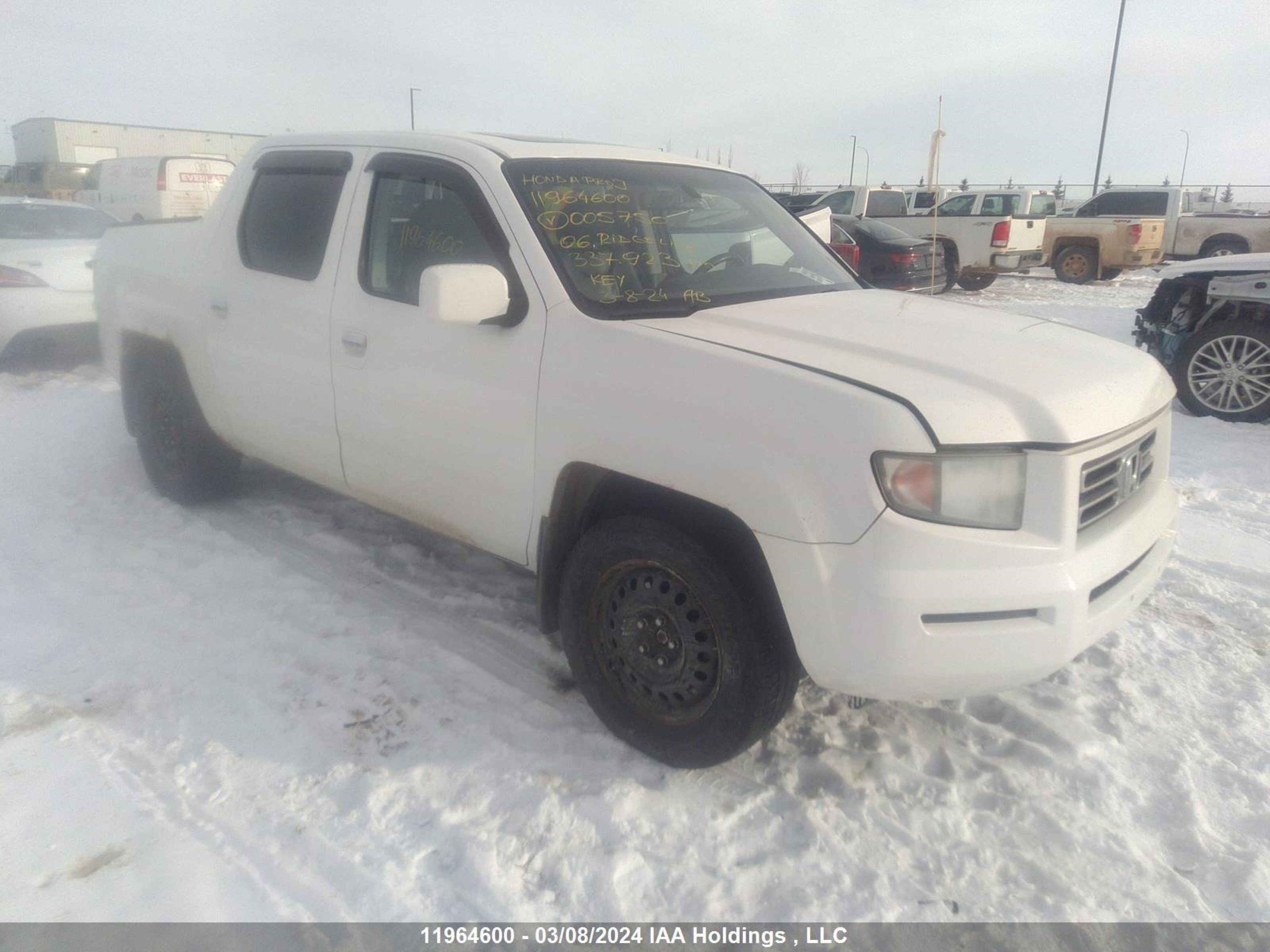 HONDA RIDGELINE 2006 2hjyk16536h005750