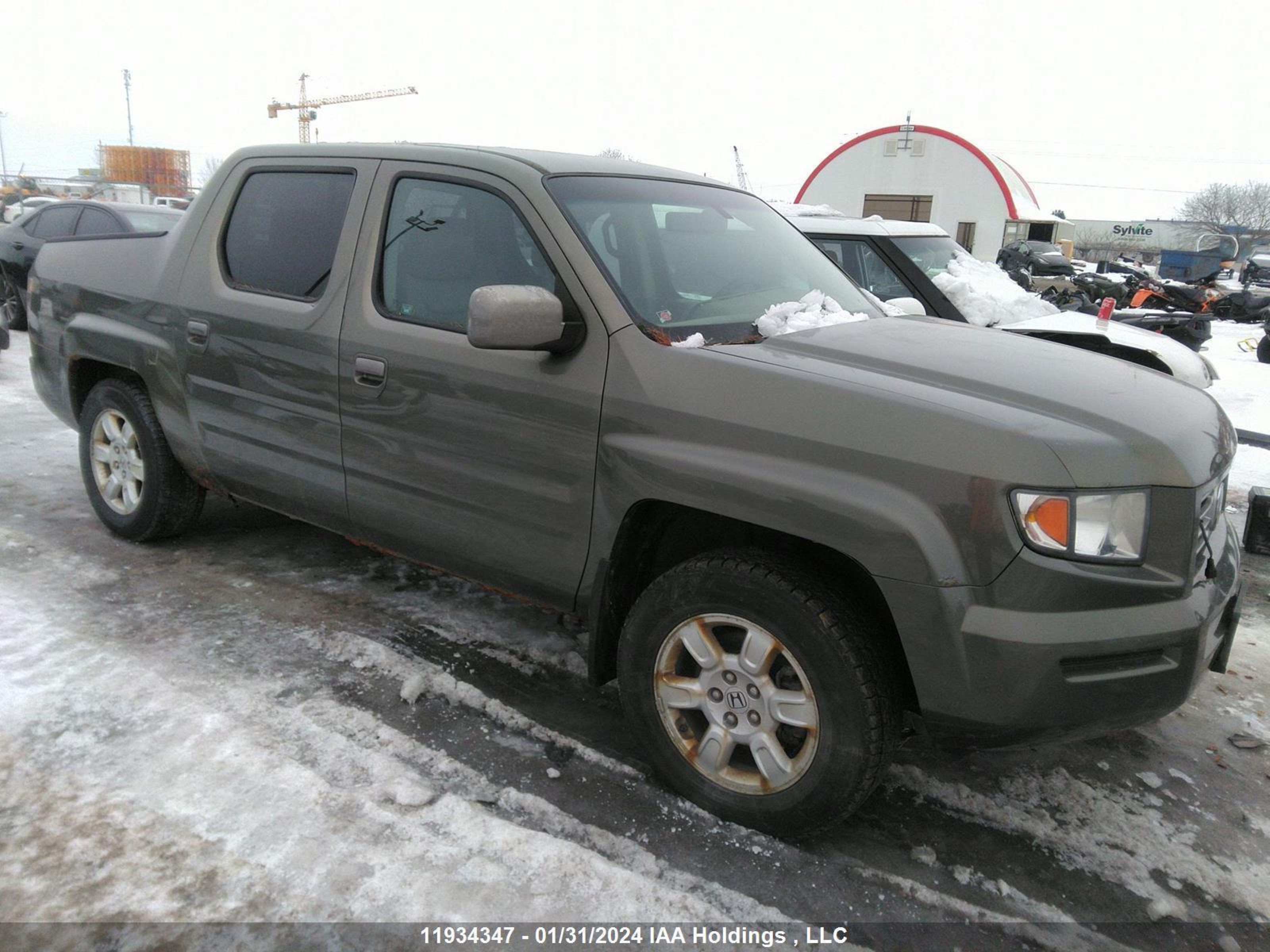 HONDA RIDGELINE 2007 2hjyk16537h000730