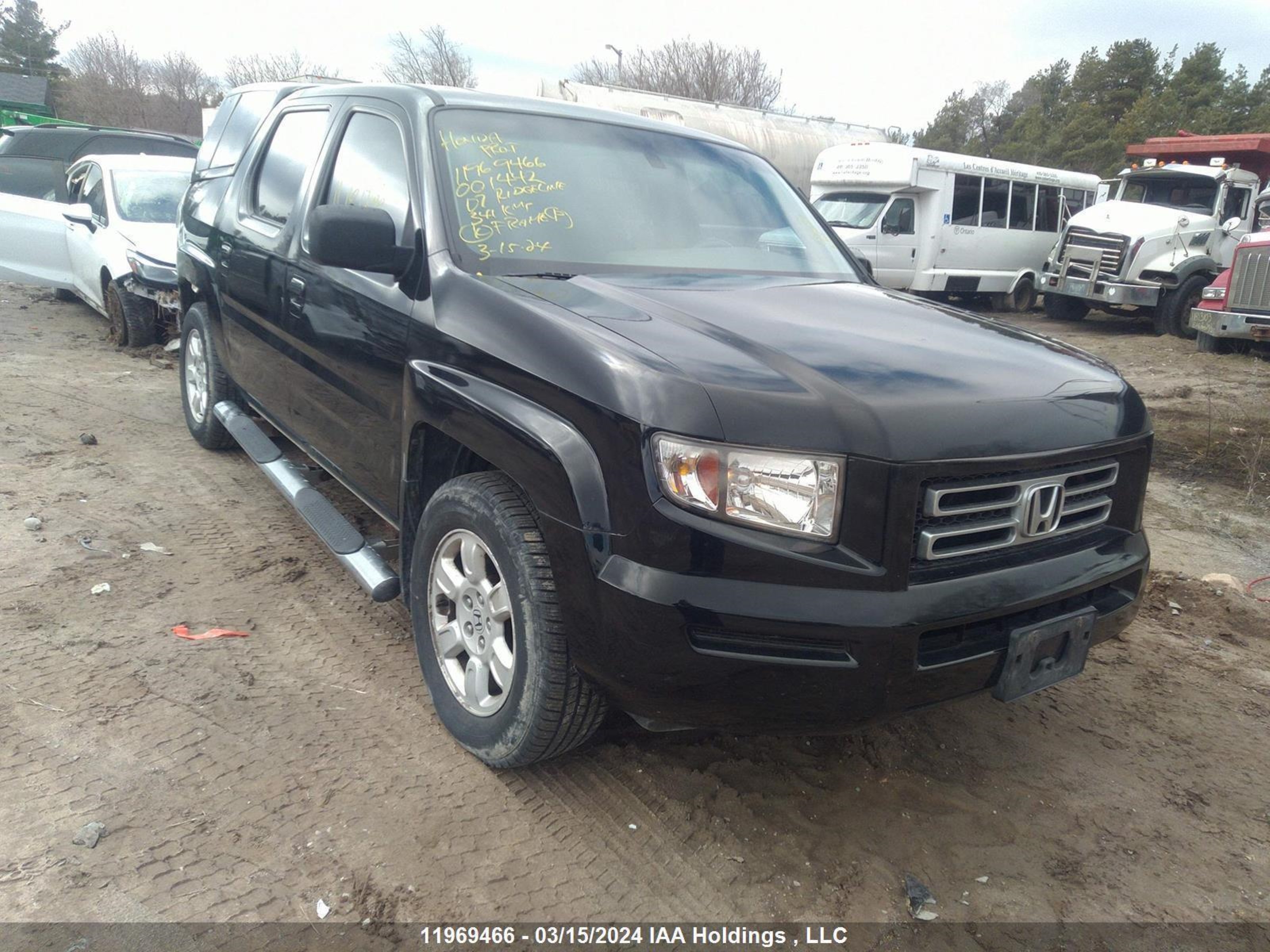 HONDA RIDGELINE 2007 2hjyk16537h001442