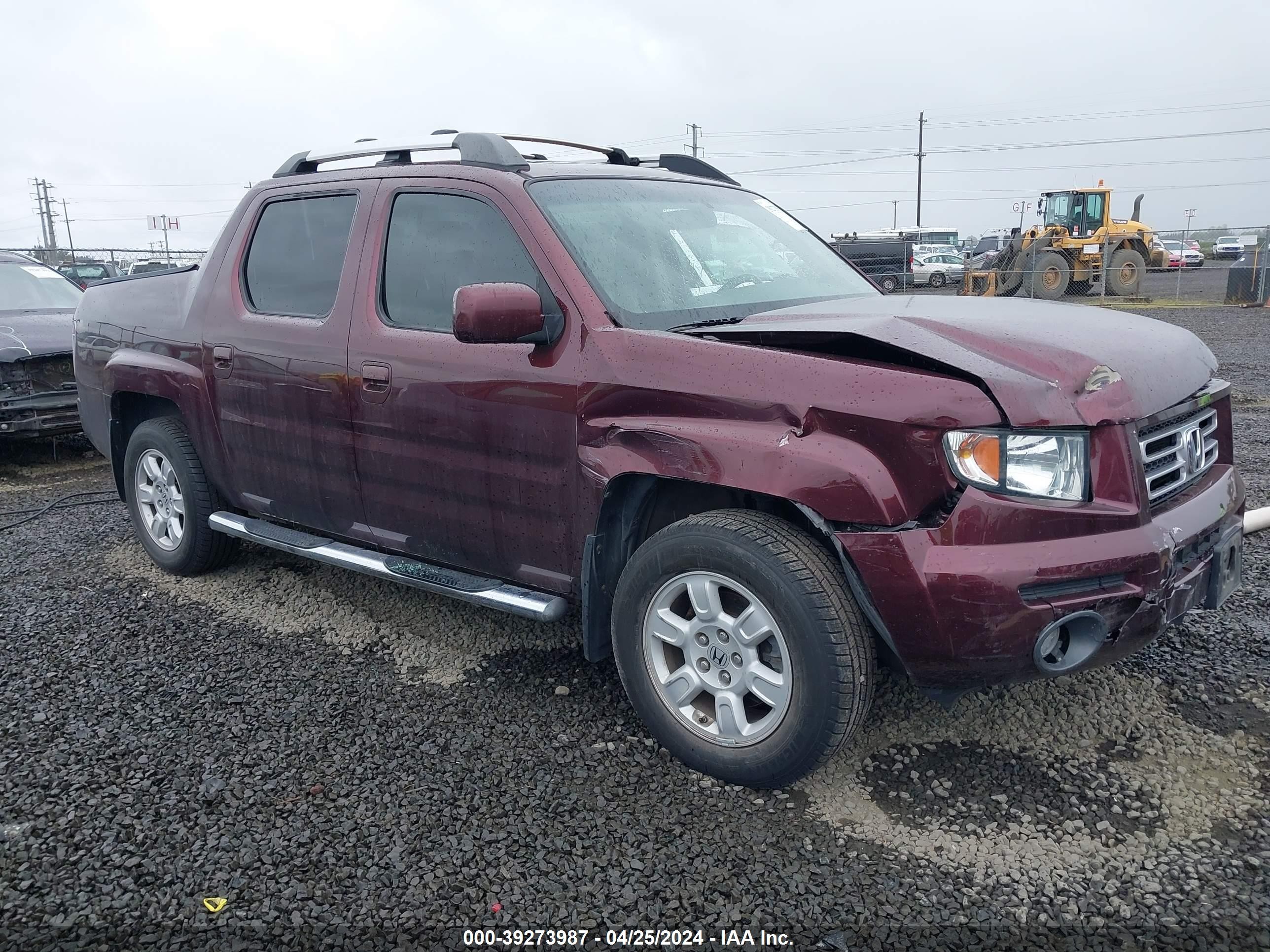 HONDA RIDGELINE 2007 2hjyk16547h518930