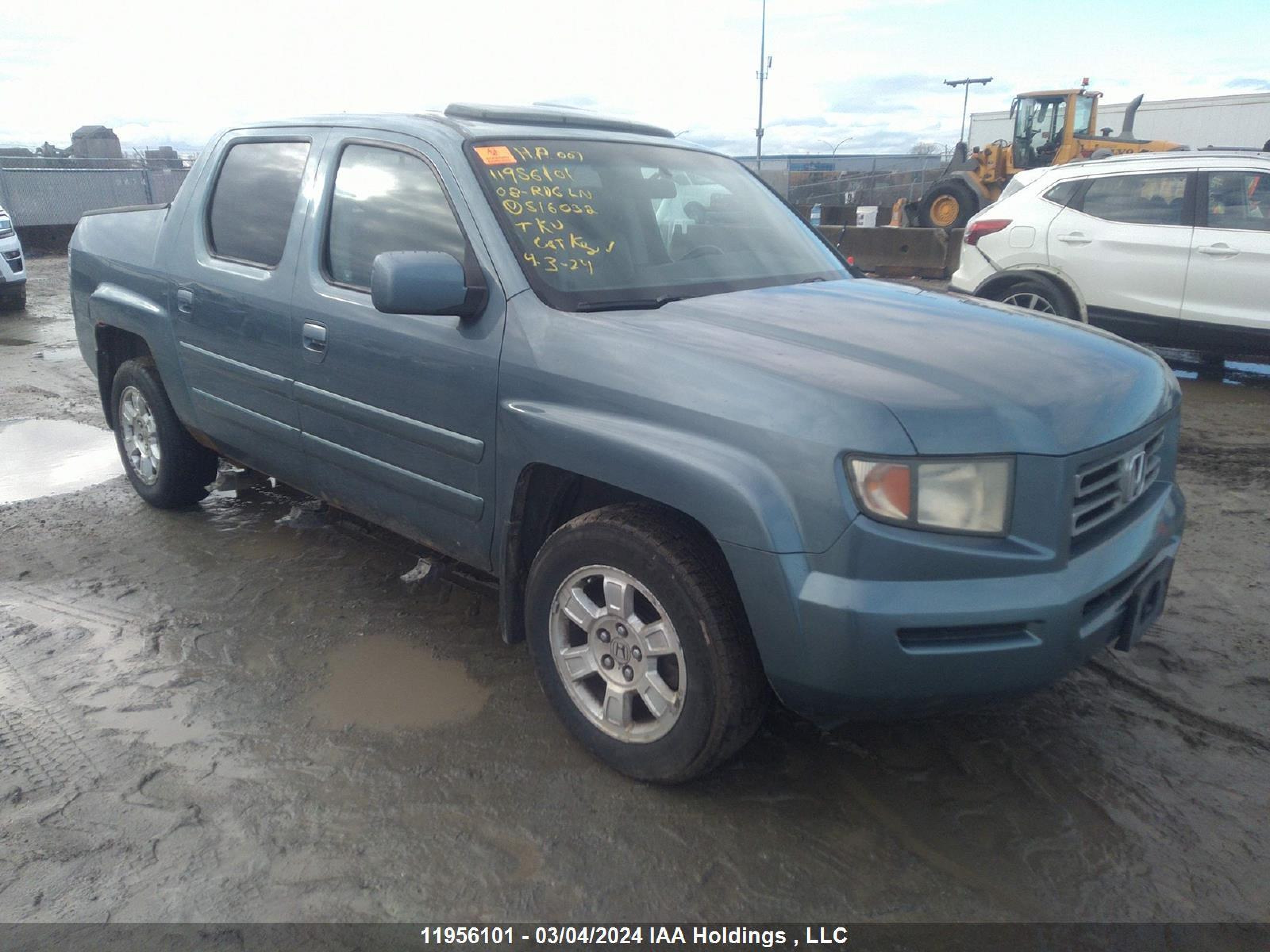 HONDA RIDGELINE 2008 2hjyk16548h516032