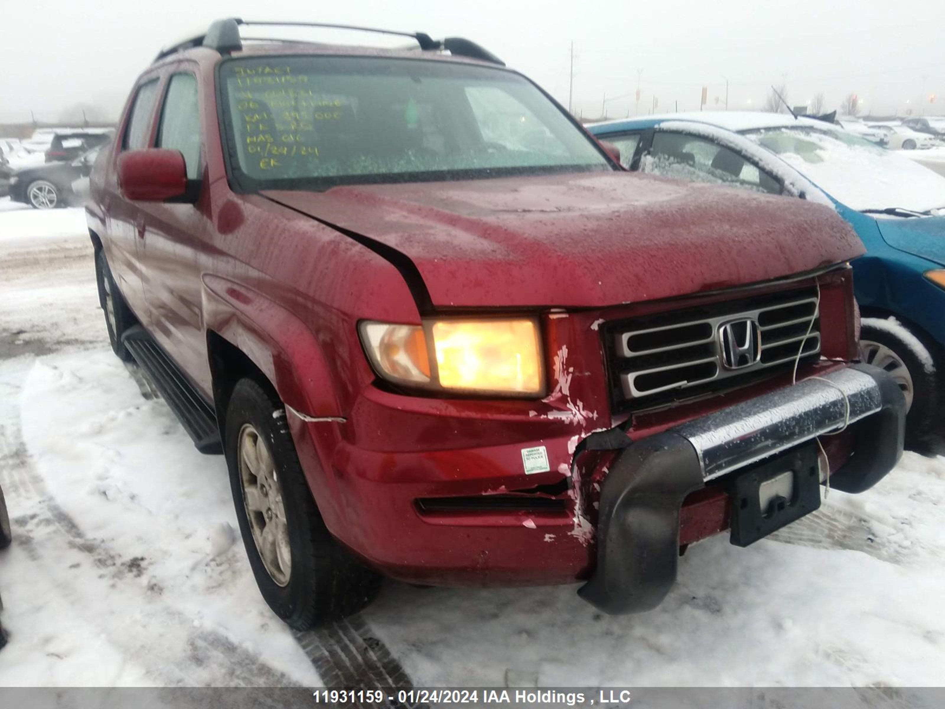 HONDA RIDGELINE 2006 2hjyk16556h001831