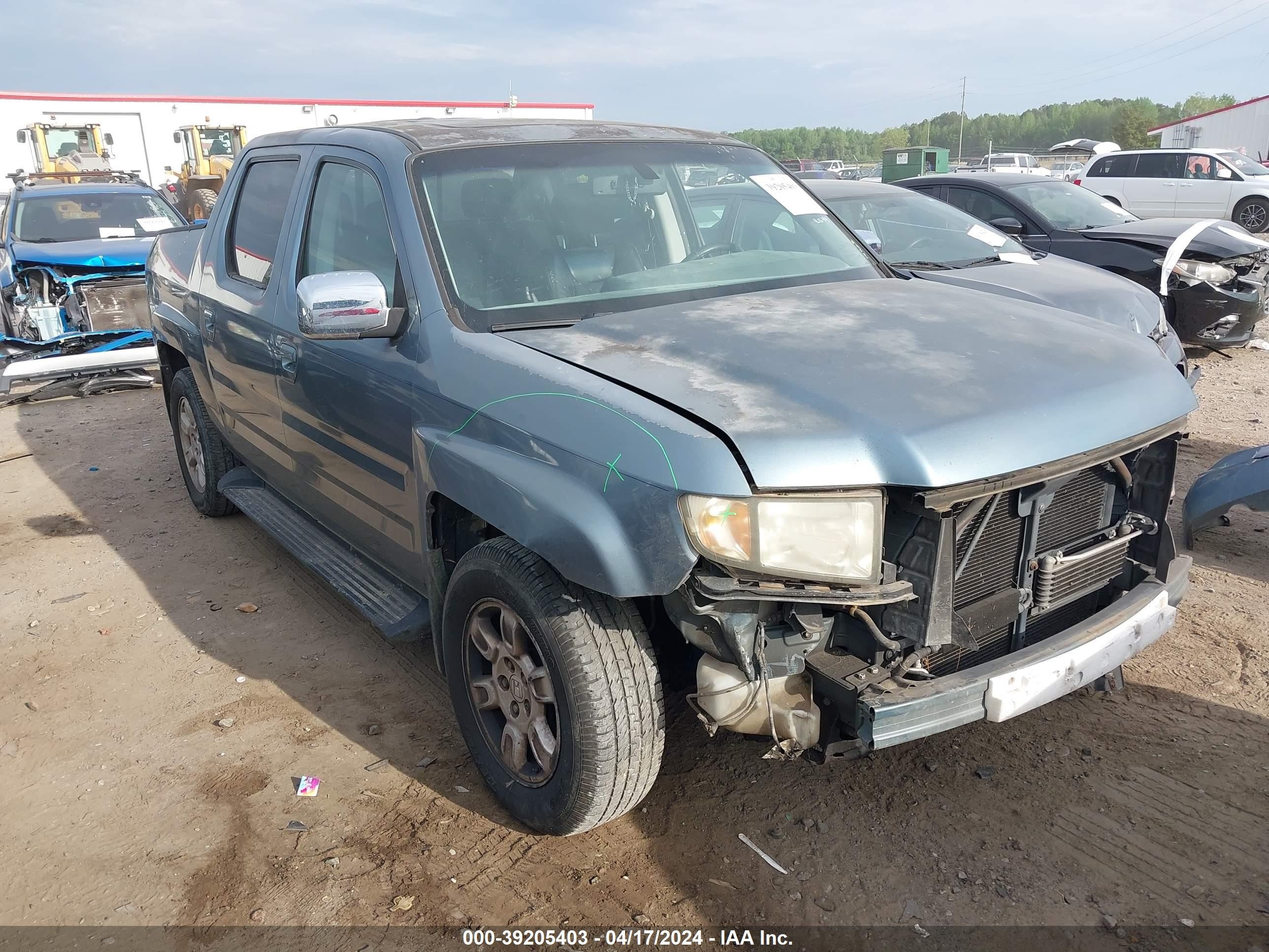 HONDA RIDGELINE 2006 2hjyk16556h522130