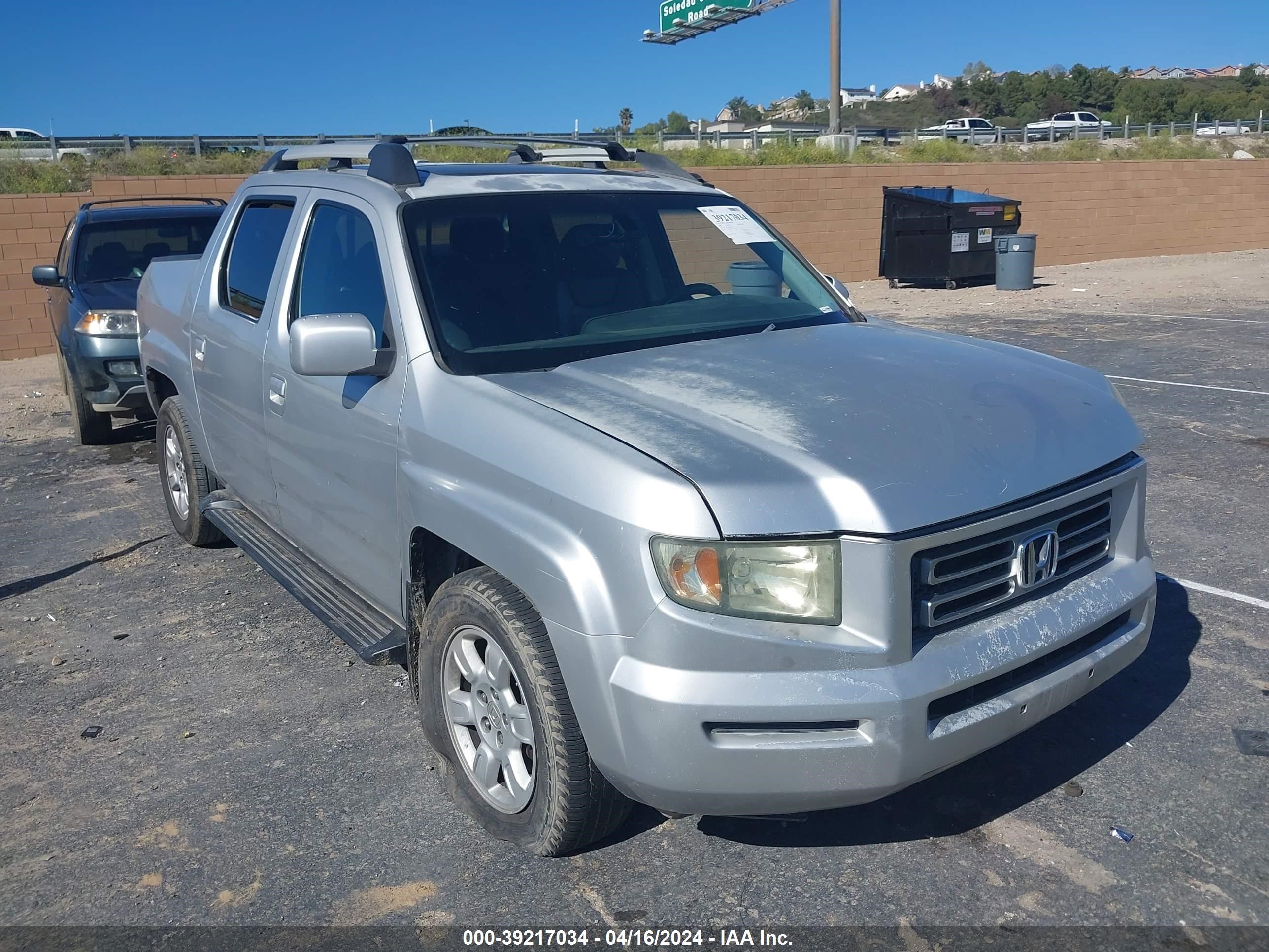 HONDA RIDGELINE 2006 2hjyk16556h544158