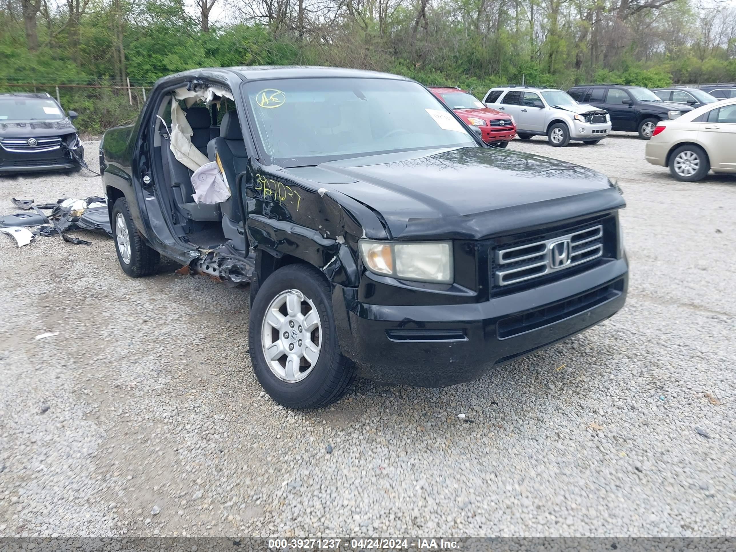 HONDA RIDGELINE 2007 2hjyk16557h532643