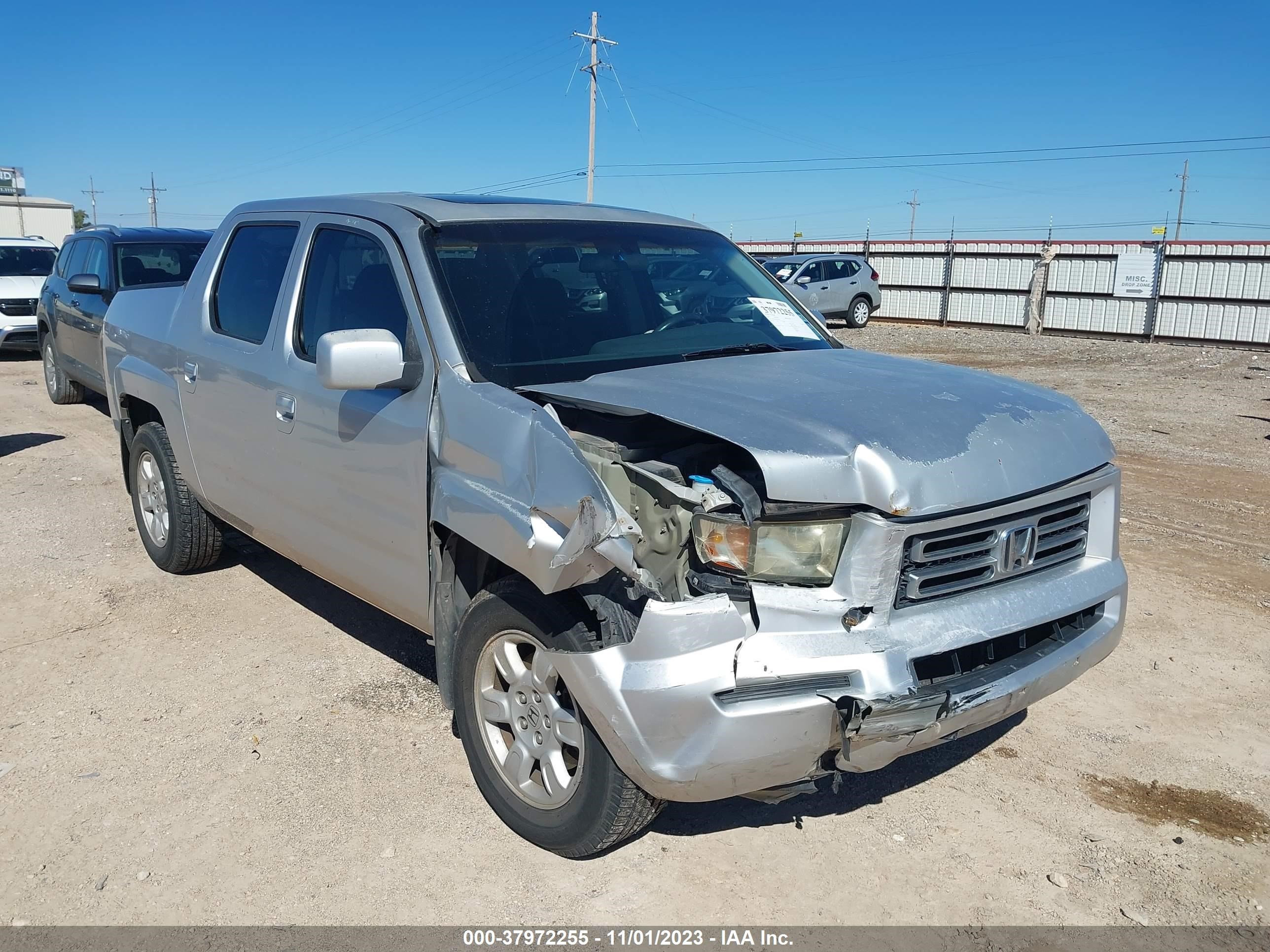 HONDA RIDGELINE 2007 2hjyk16557h551631