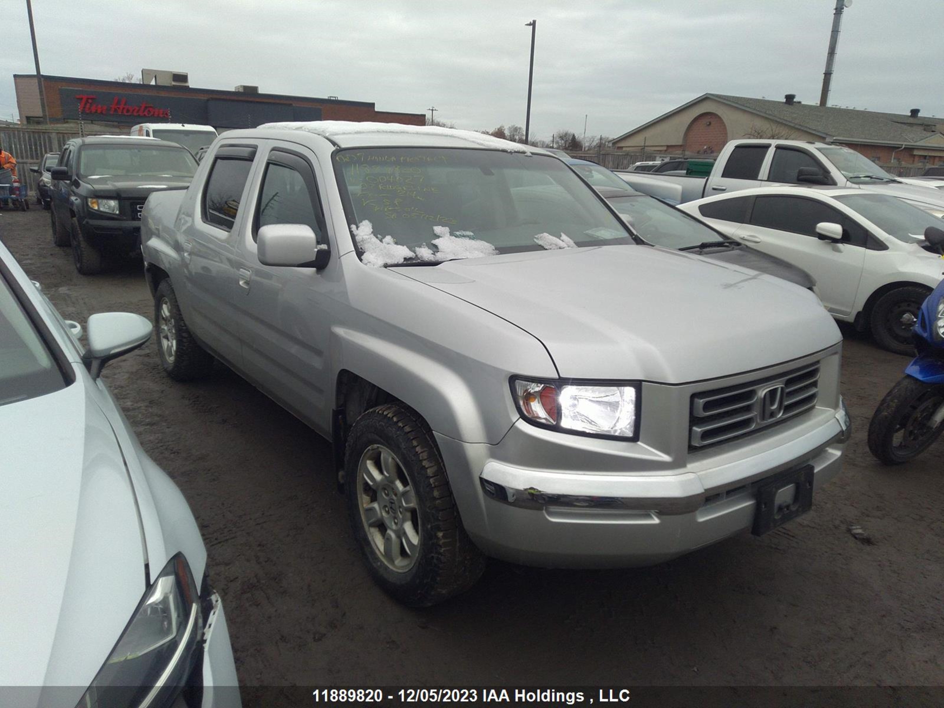 HONDA RIDGELINE 2007 2hjyk16567h004027