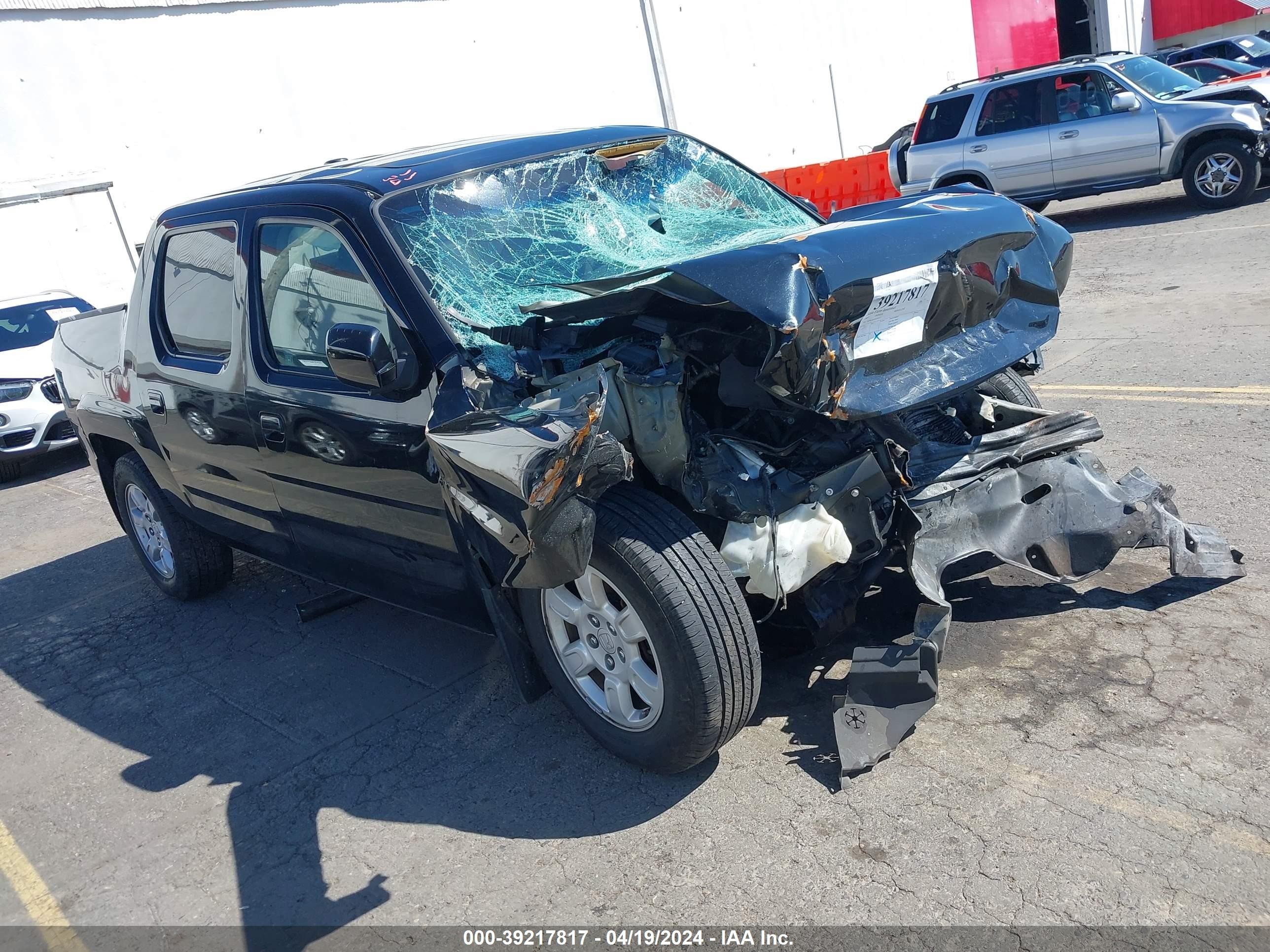 HONDA RIDGELINE 2007 2hjyk16567h509727