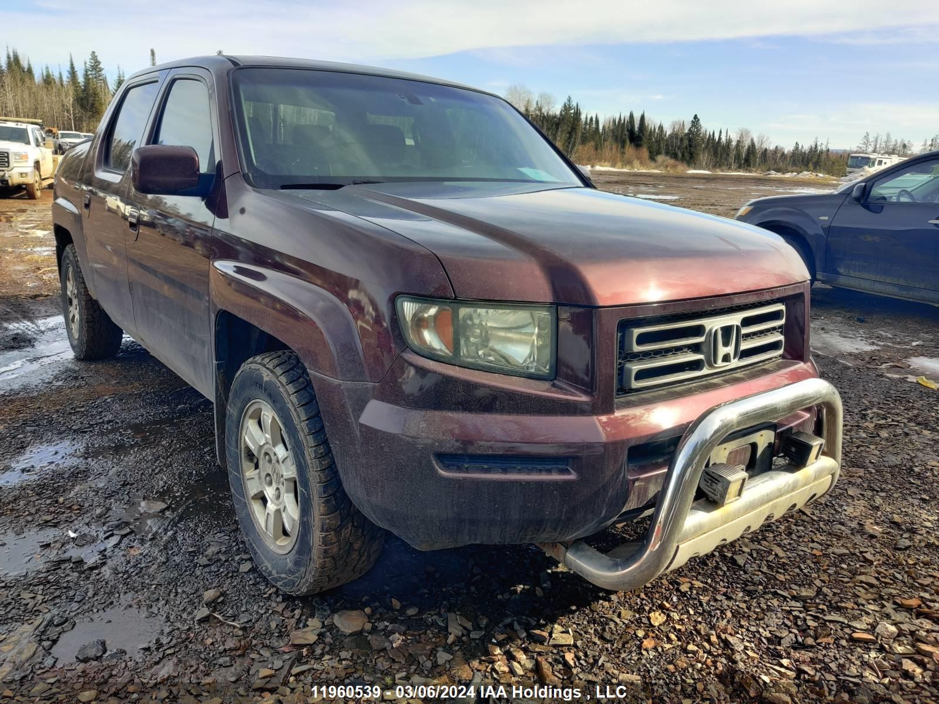 HONDA RIDGELINE 2008 2hjyk16568h002621