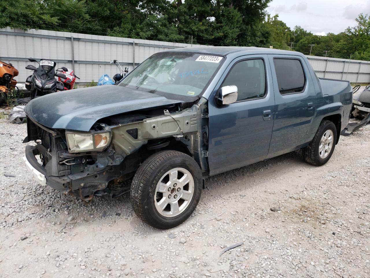 HONDA RIDGELINE 2008 2hjyk16568h526545