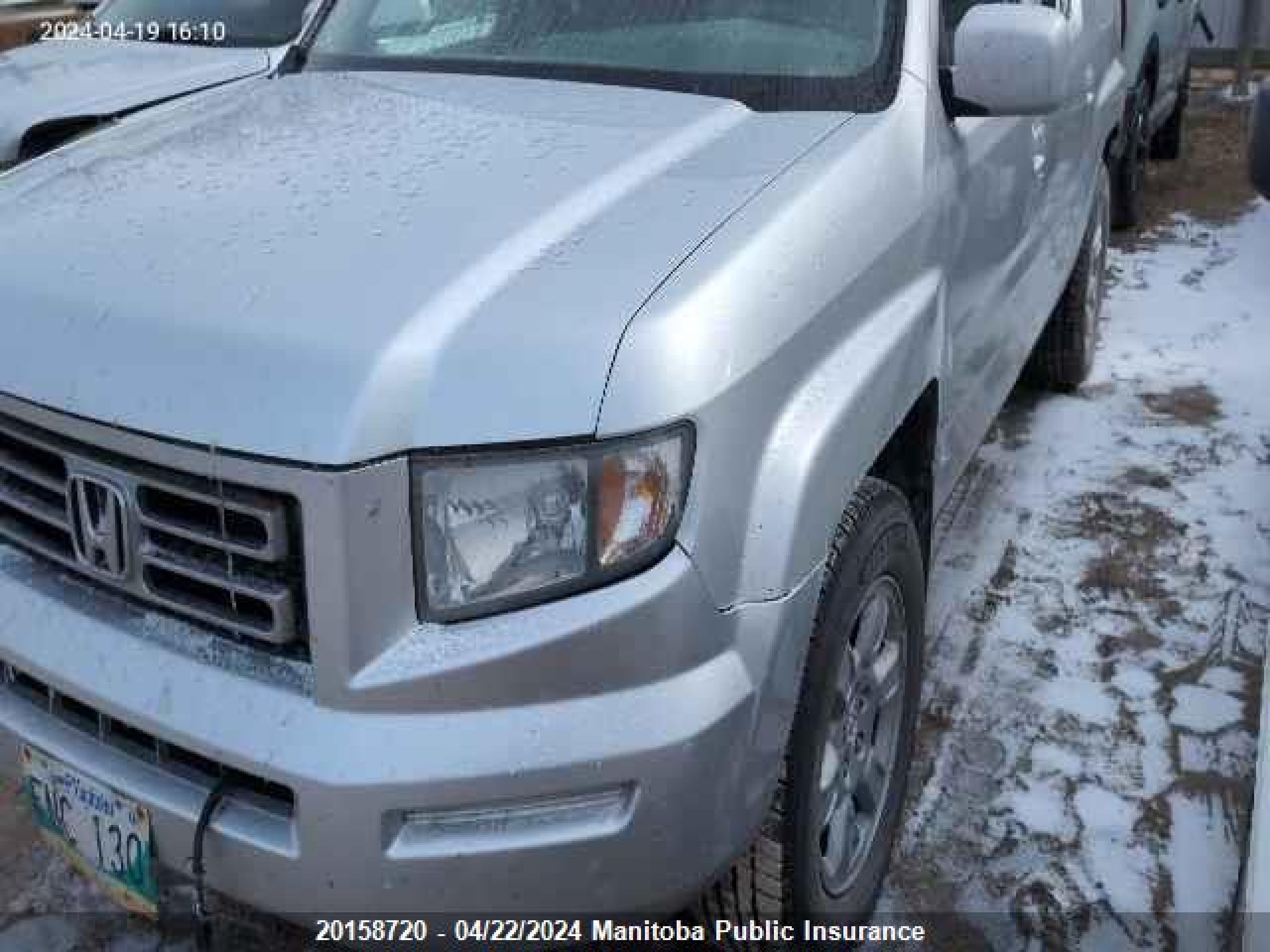 HONDA RIDGELINE 2006 2hjyk16576h003242