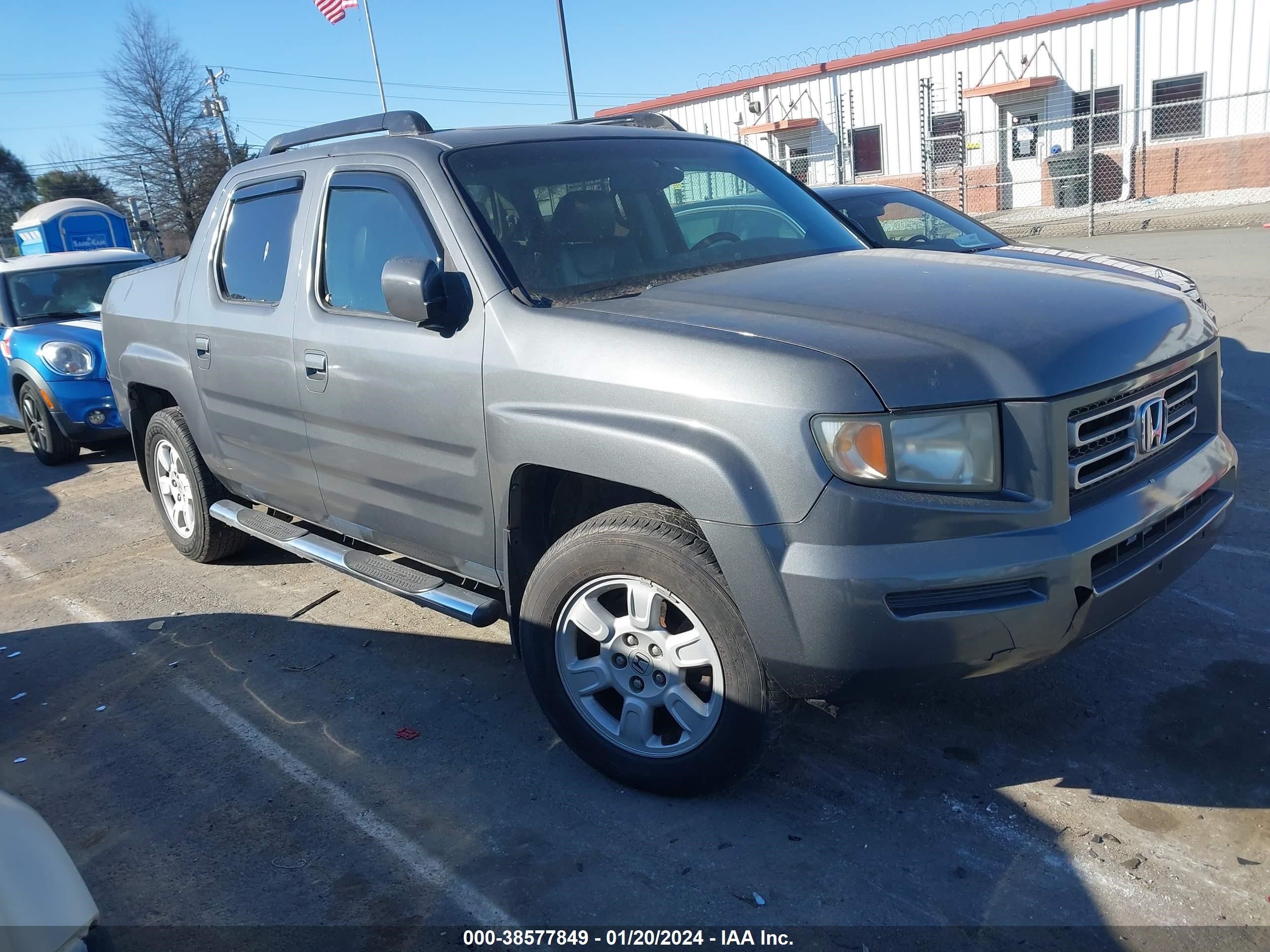 HONDA RIDGELINE 2007 2hjyk16577h501457