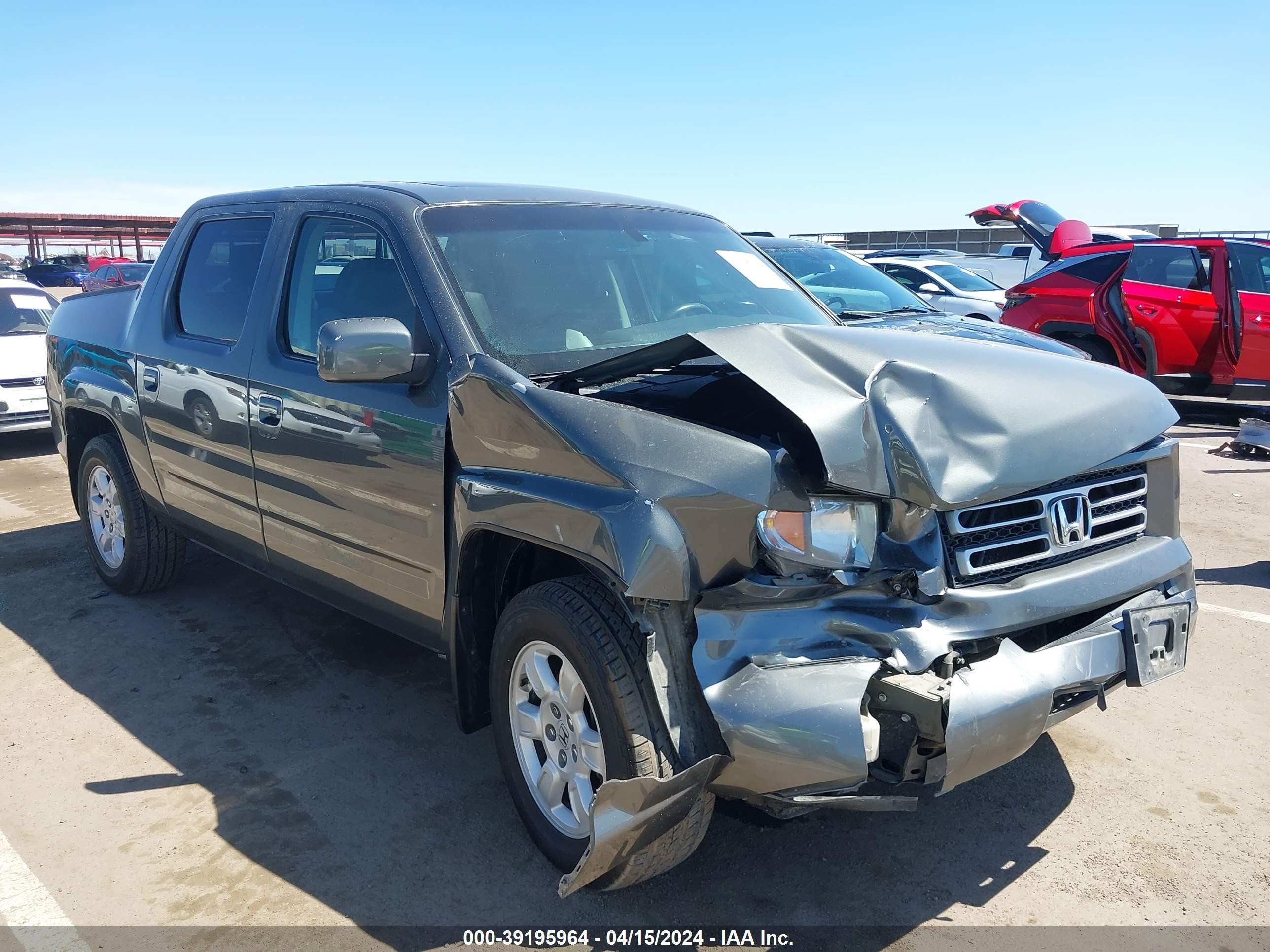 HONDA RIDGELINE 2007 2hjyk16577h518825