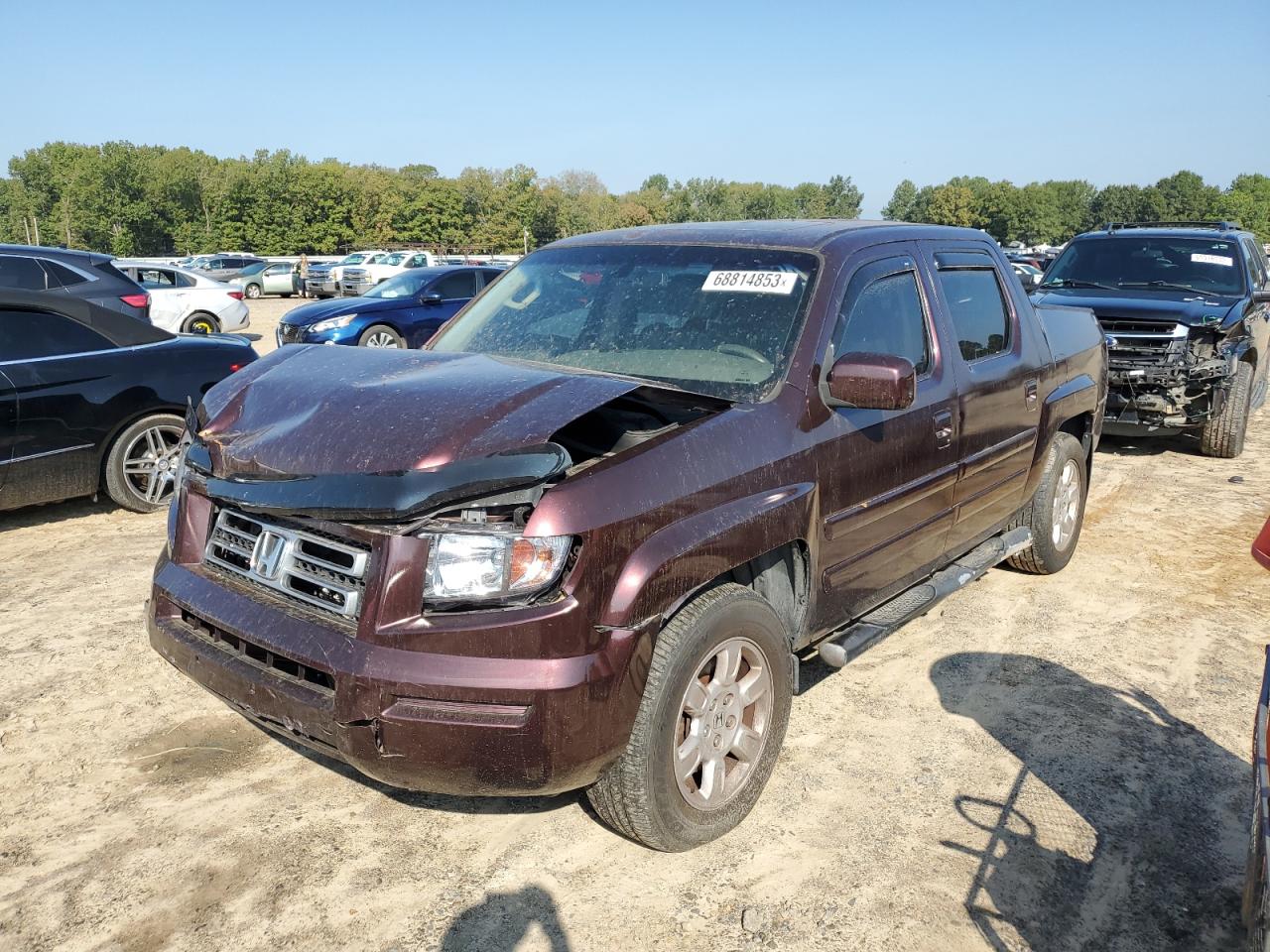 HONDA RIDGELINE 2007 2hjyk16577h533504