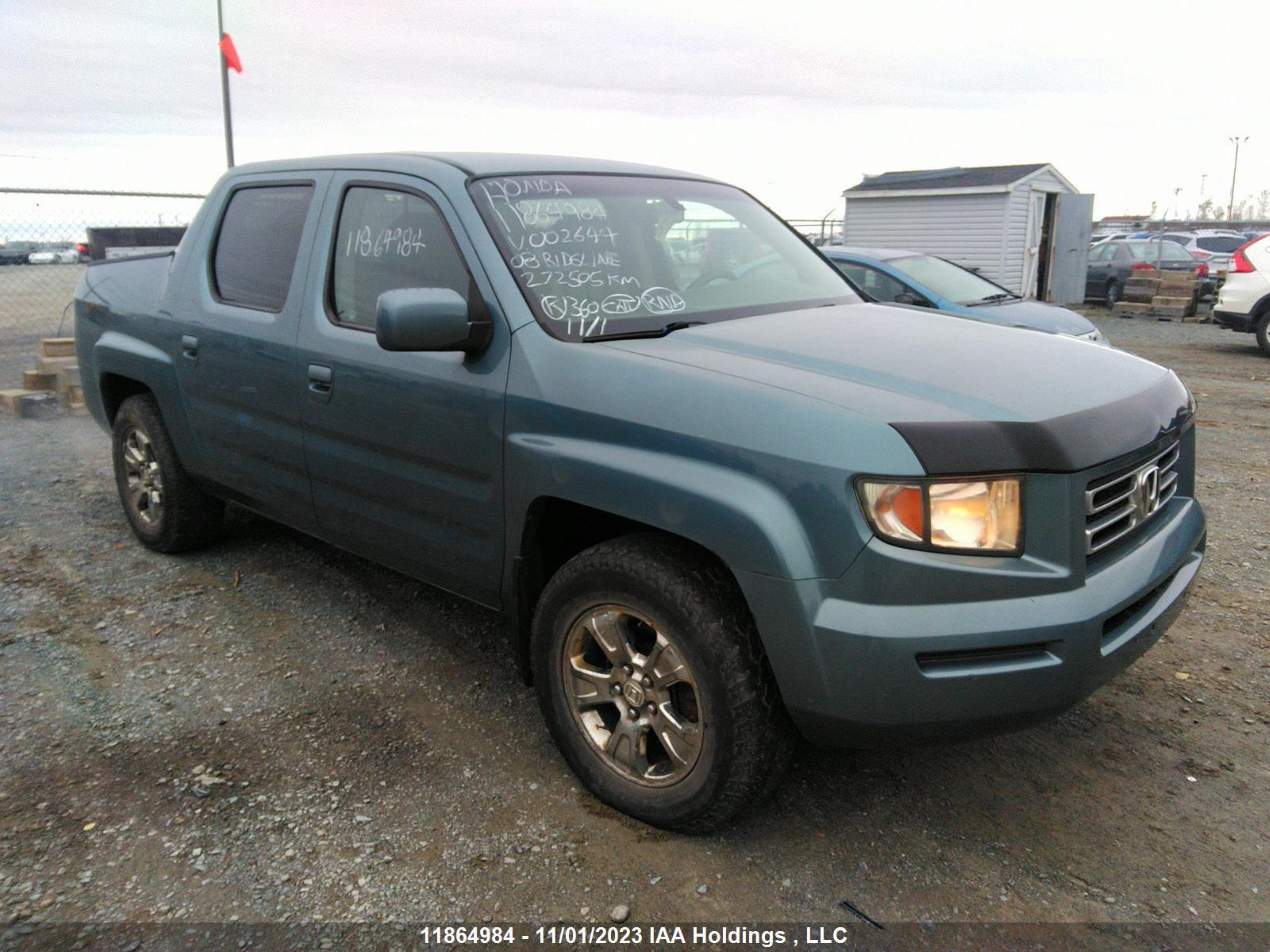 HONDA RIDGELINE 2008 2hjyk16578h002644