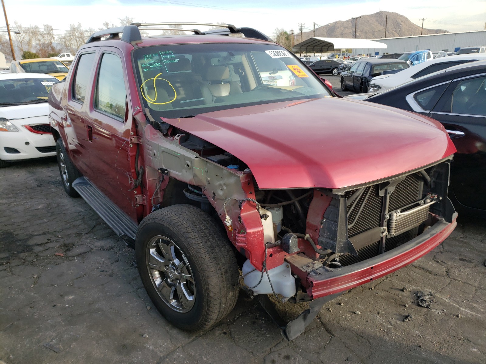 HONDA RIDGELINE 2006 2hjyk16586h538533