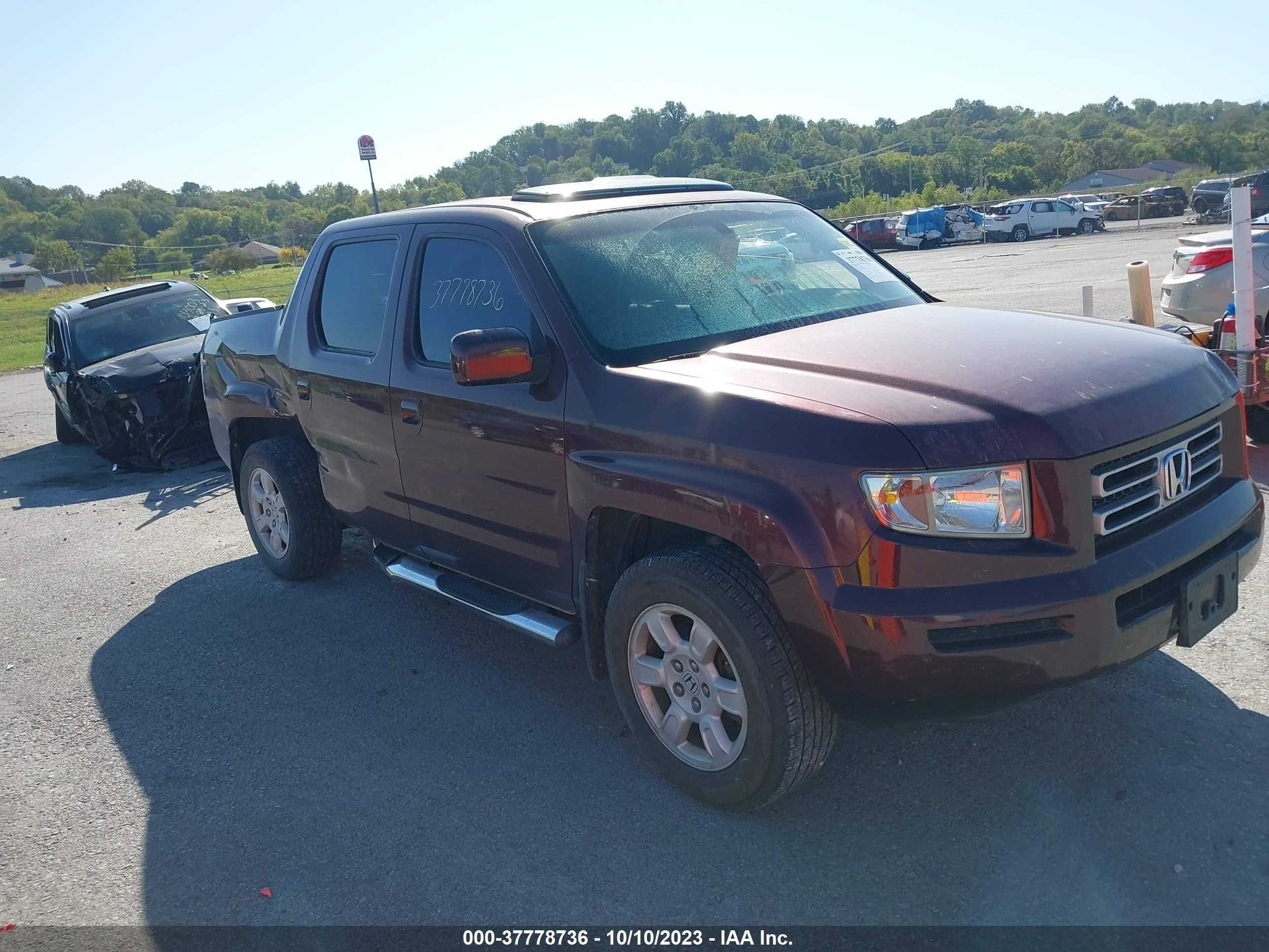 HONDA RIDGELINE 2007 2hjyk16587h509549