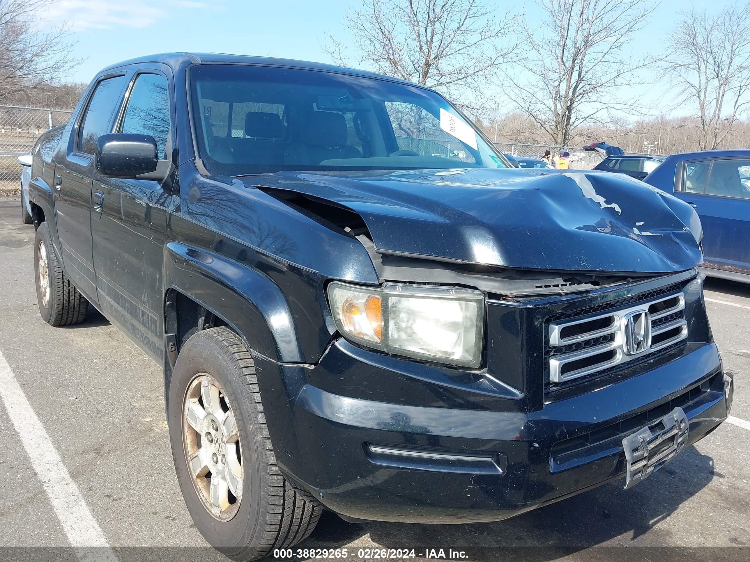 HONDA RIDGELINE 2008 2hjyk16588h507818