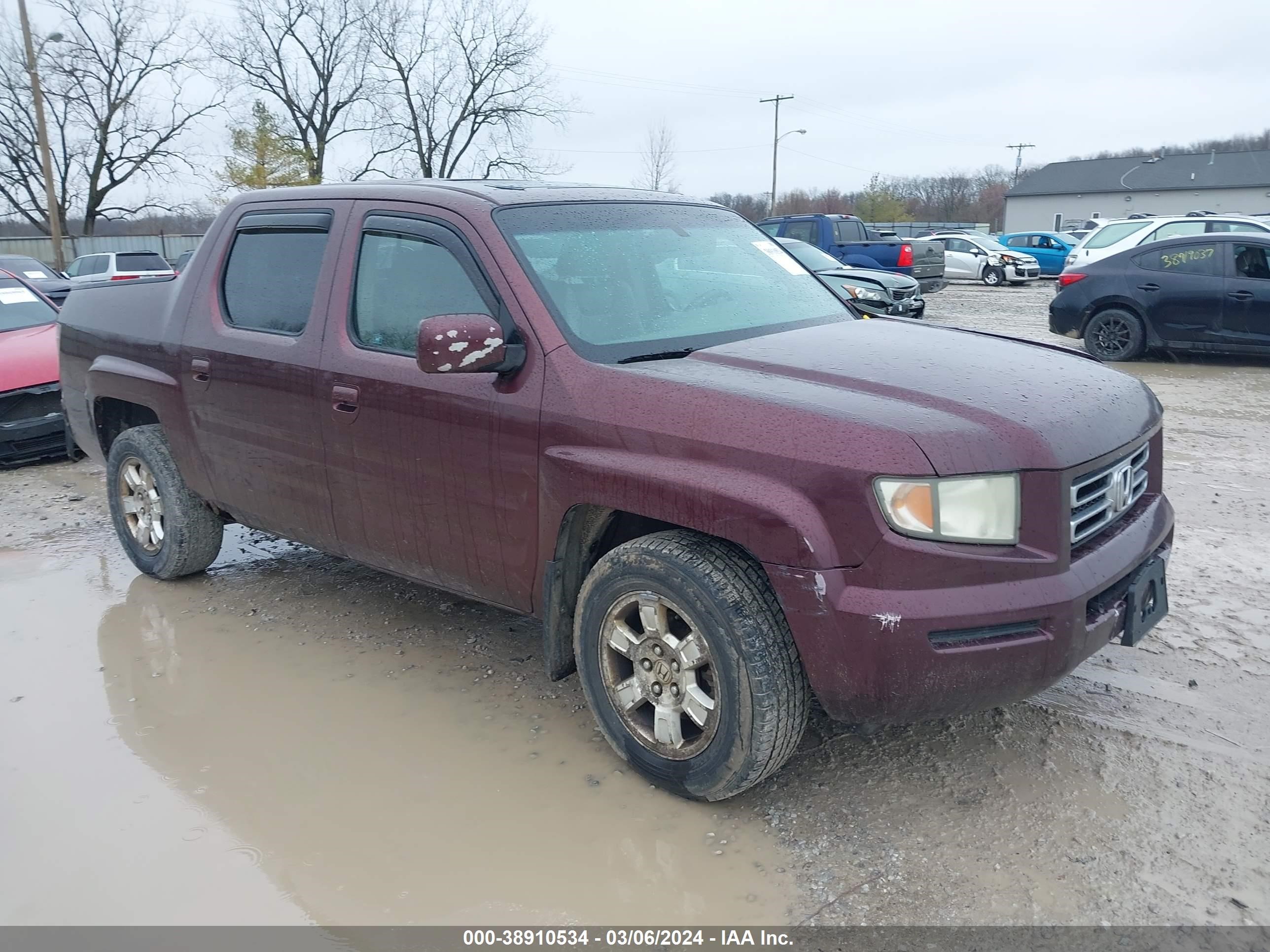 HONDA RIDGELINE 2008 2hjyk16588h526286