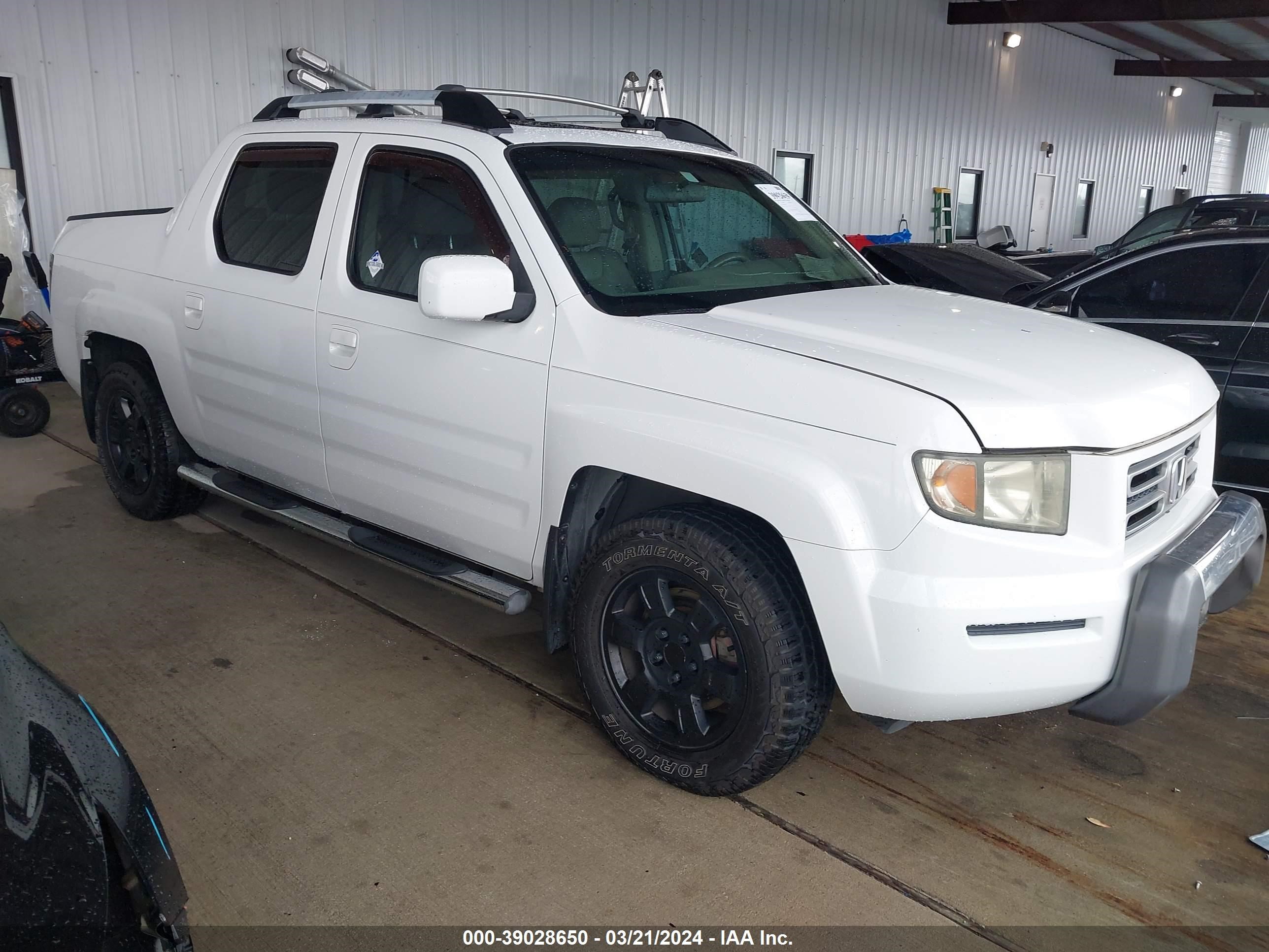 HONDA RIDGELINE 2008 2hjyk16588h537370